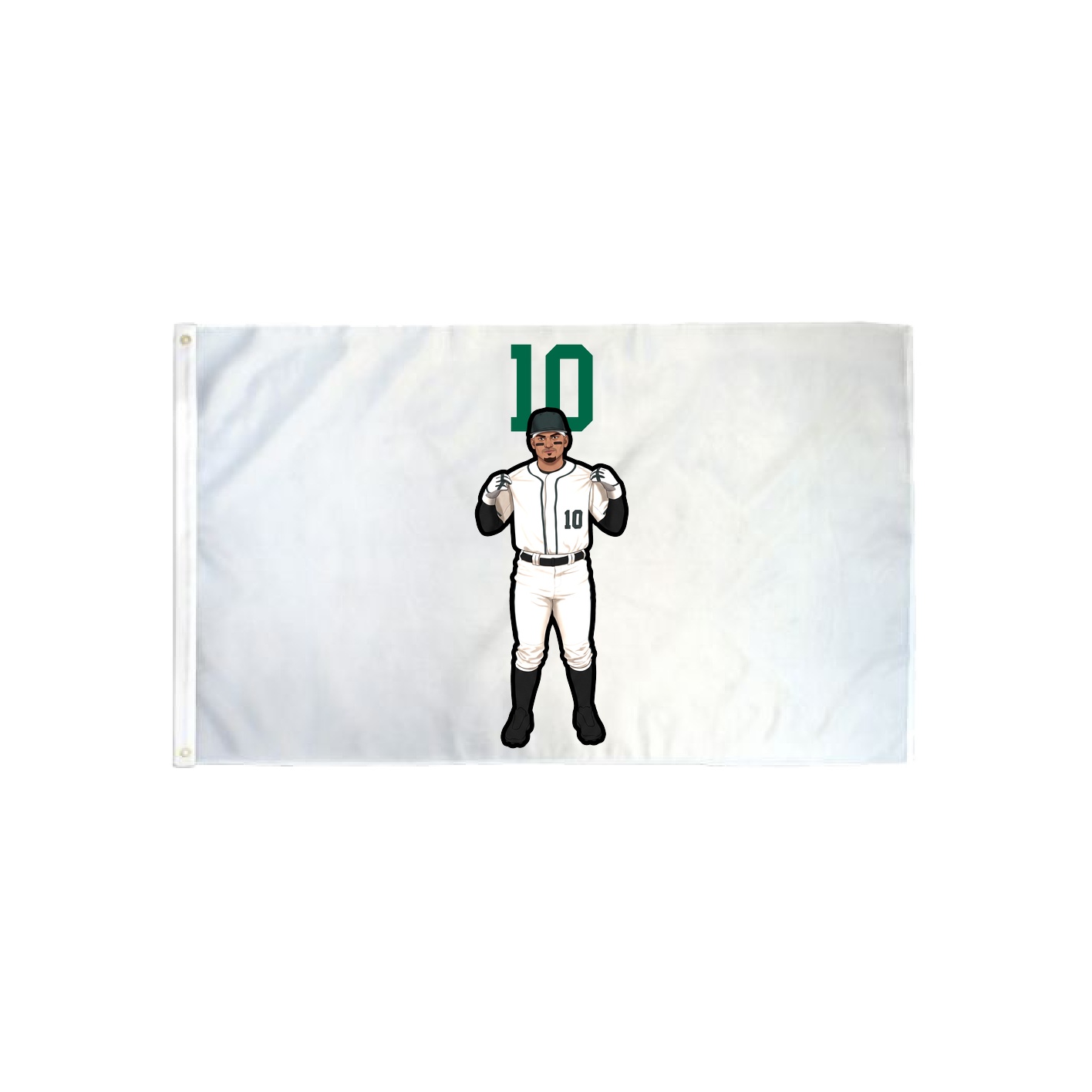 3x5 Flag — Number Top in Classic