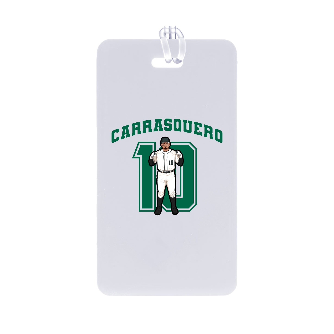 Bag Tag — Number in Classic