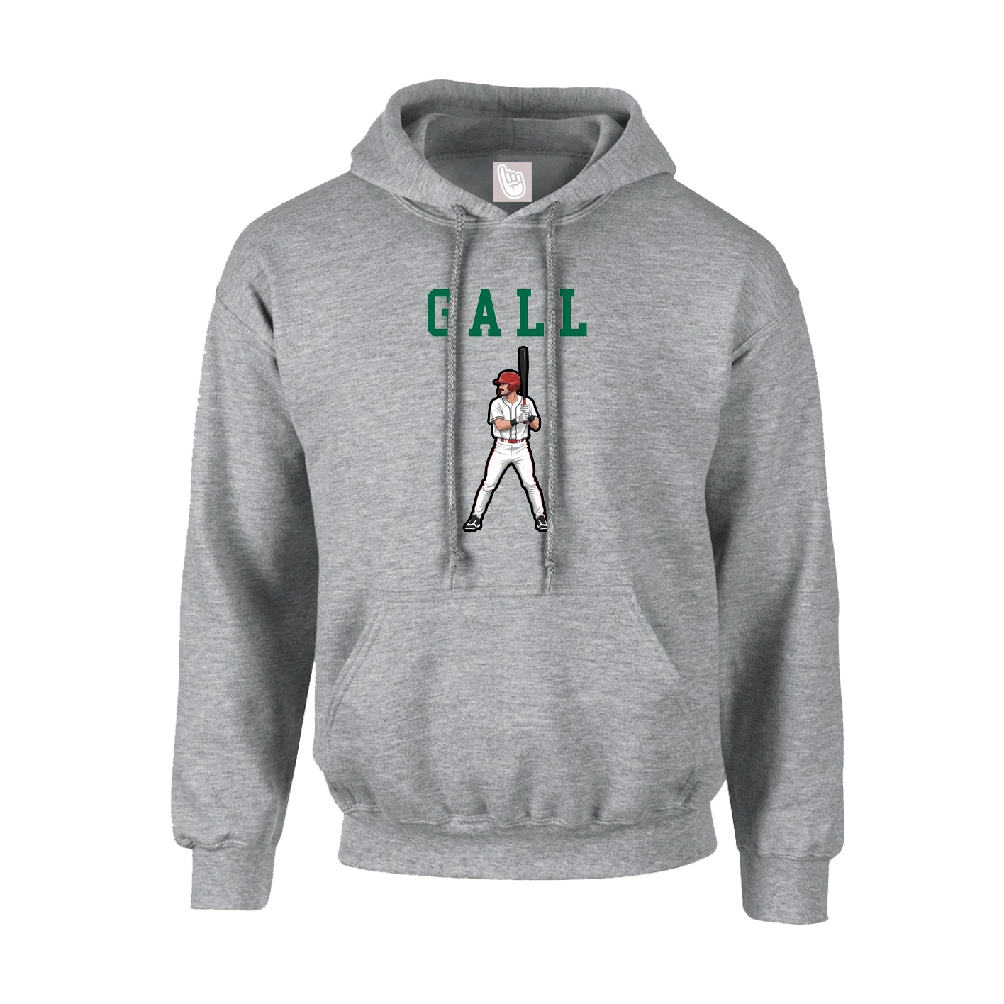 Hoodie — Shirsey in Grey