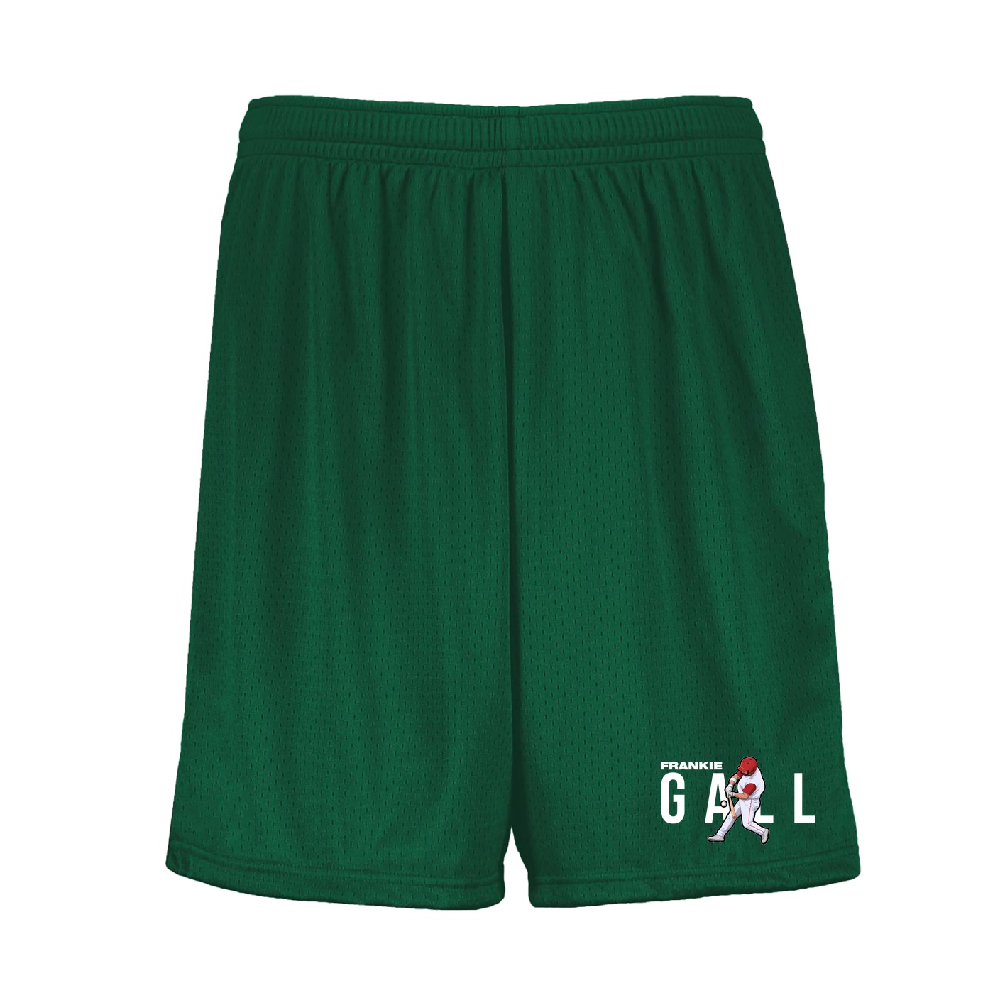 Shorts — Player Name in Green