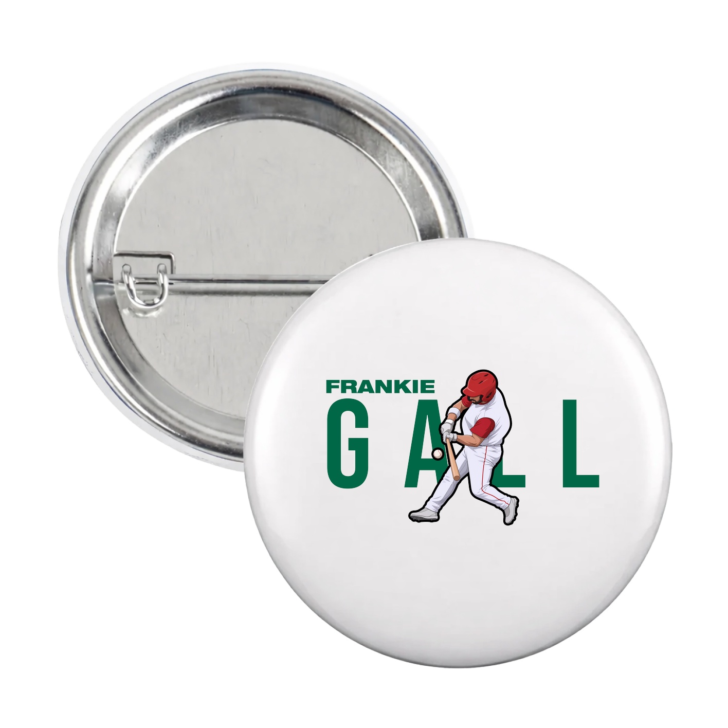 Game Day Button — Player Name in White