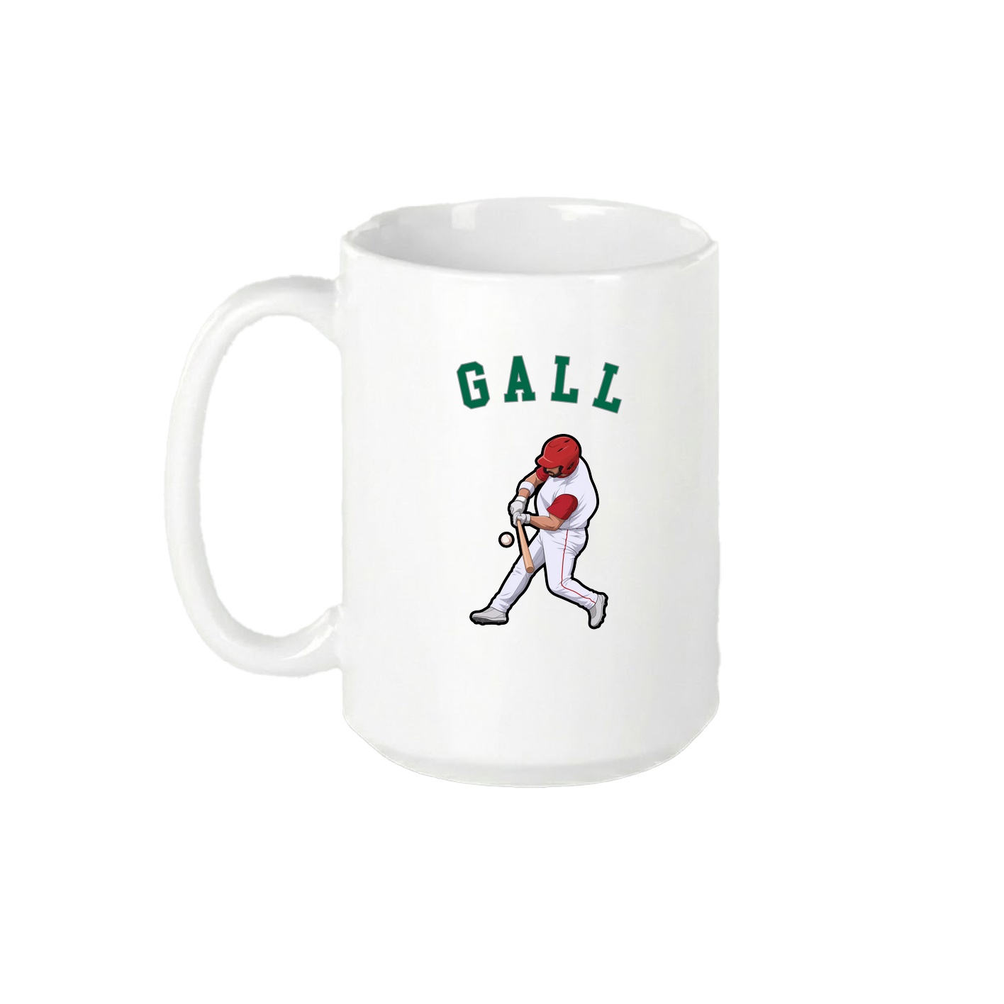 15oz Coffee Mug — Shirsey Arch in White