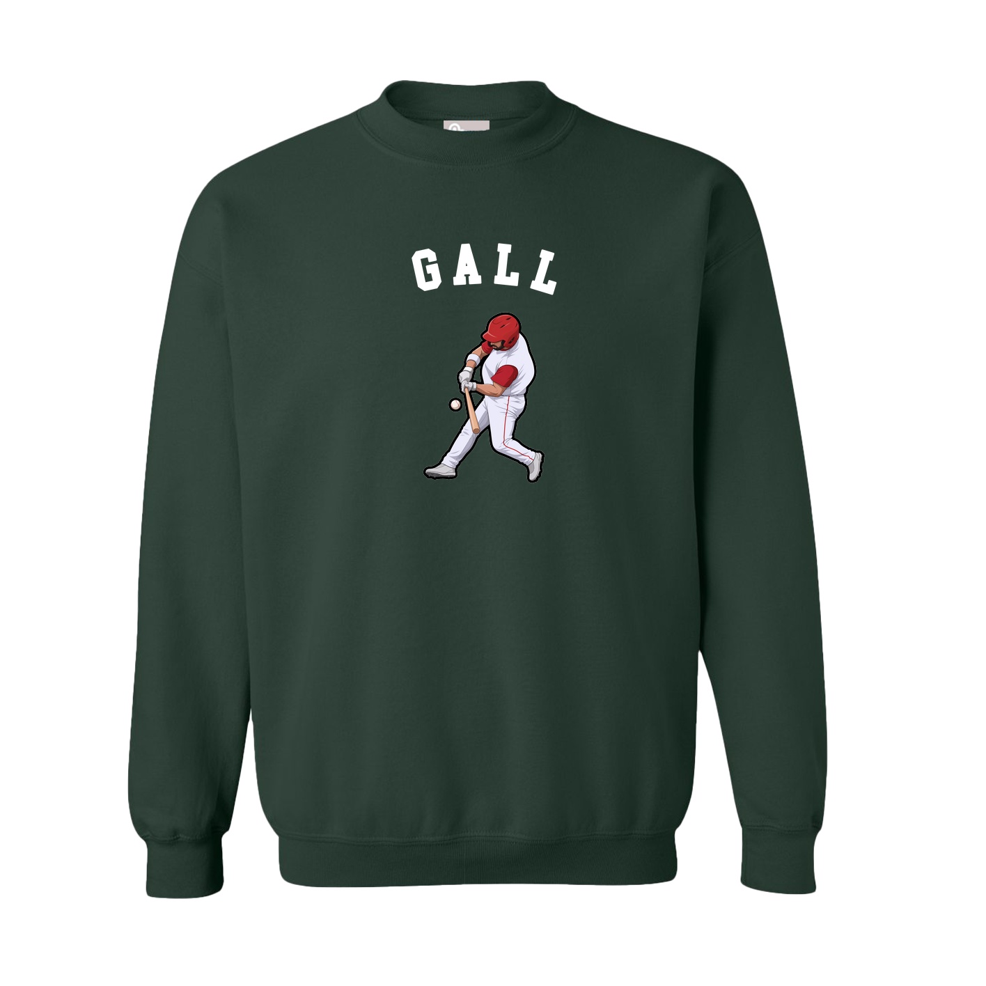 Fleece Crew — Shirsey Arch in Green