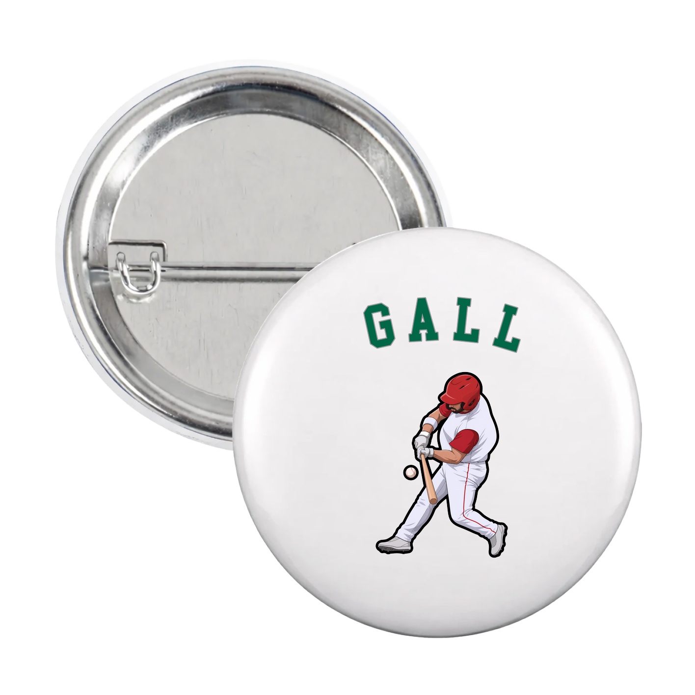 Game Day Button — Shirsey Arch in White