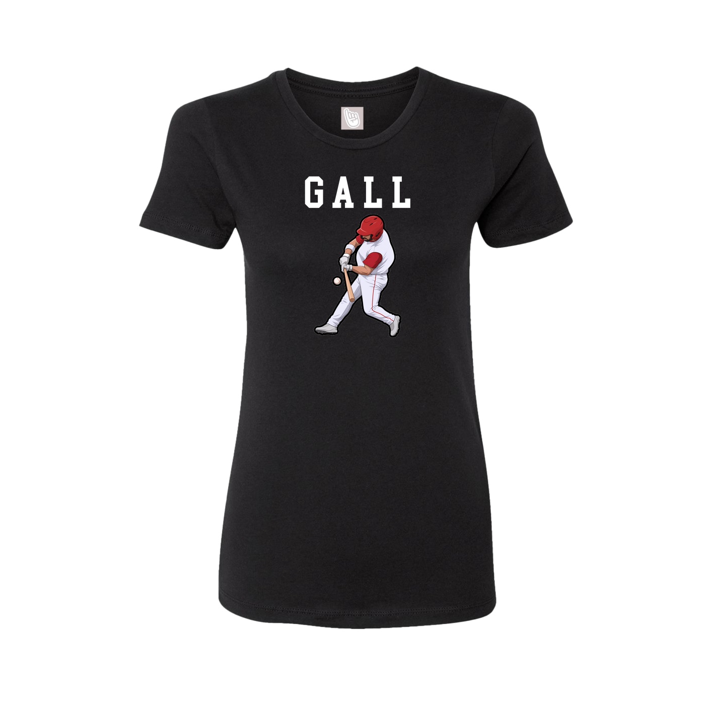 Fitted Women's Tee — Shirsey in Black