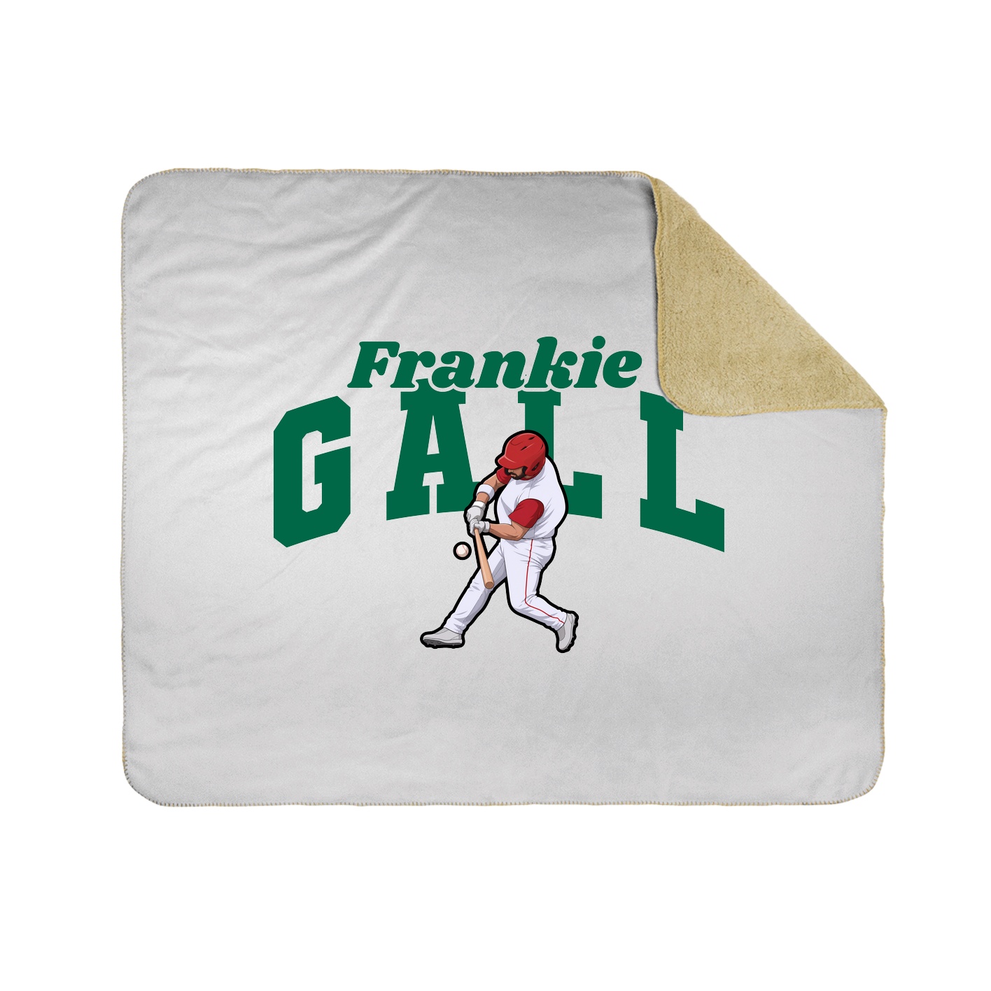 Throw Blanket — Signature Arch in White