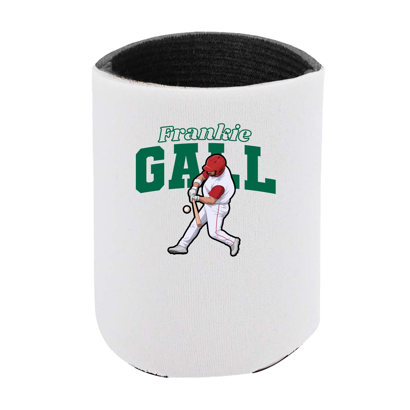 Can Holder — Name Arch in White