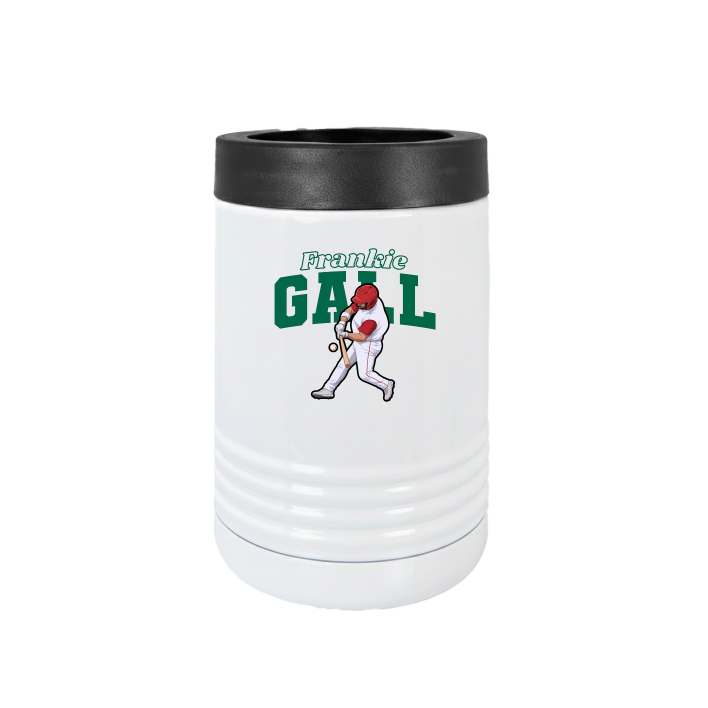 Beverage Holder — Name Arch in White