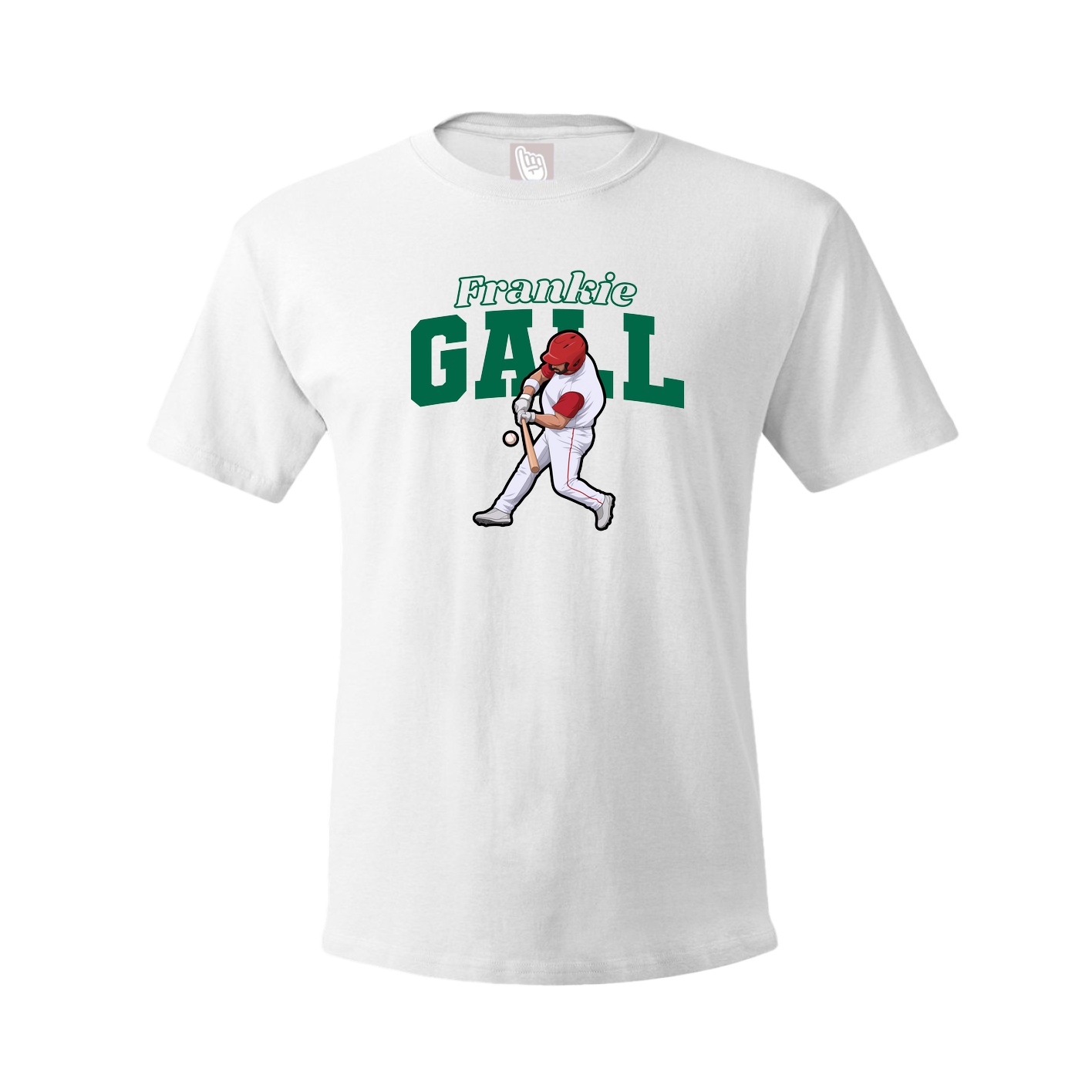 Tee — Name Arch in White