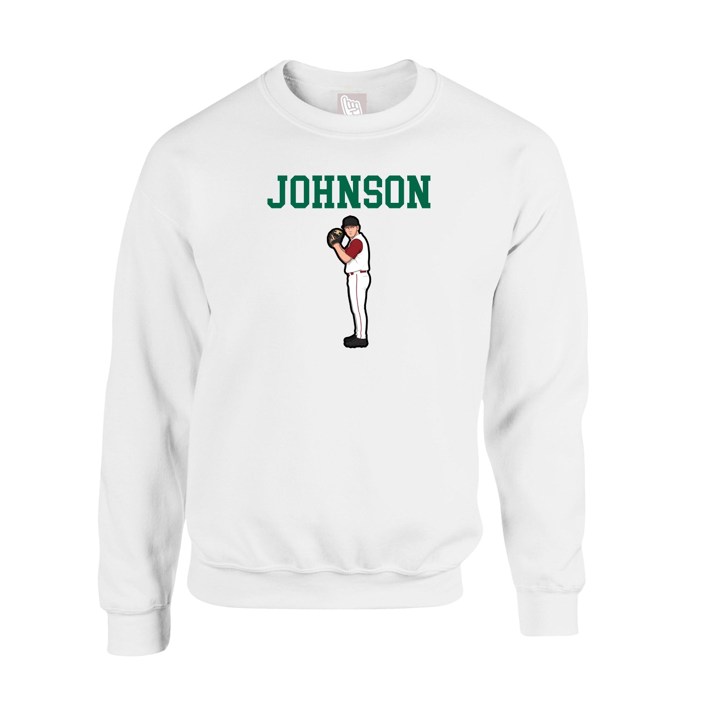 Fleece Crew — Shirsey in White