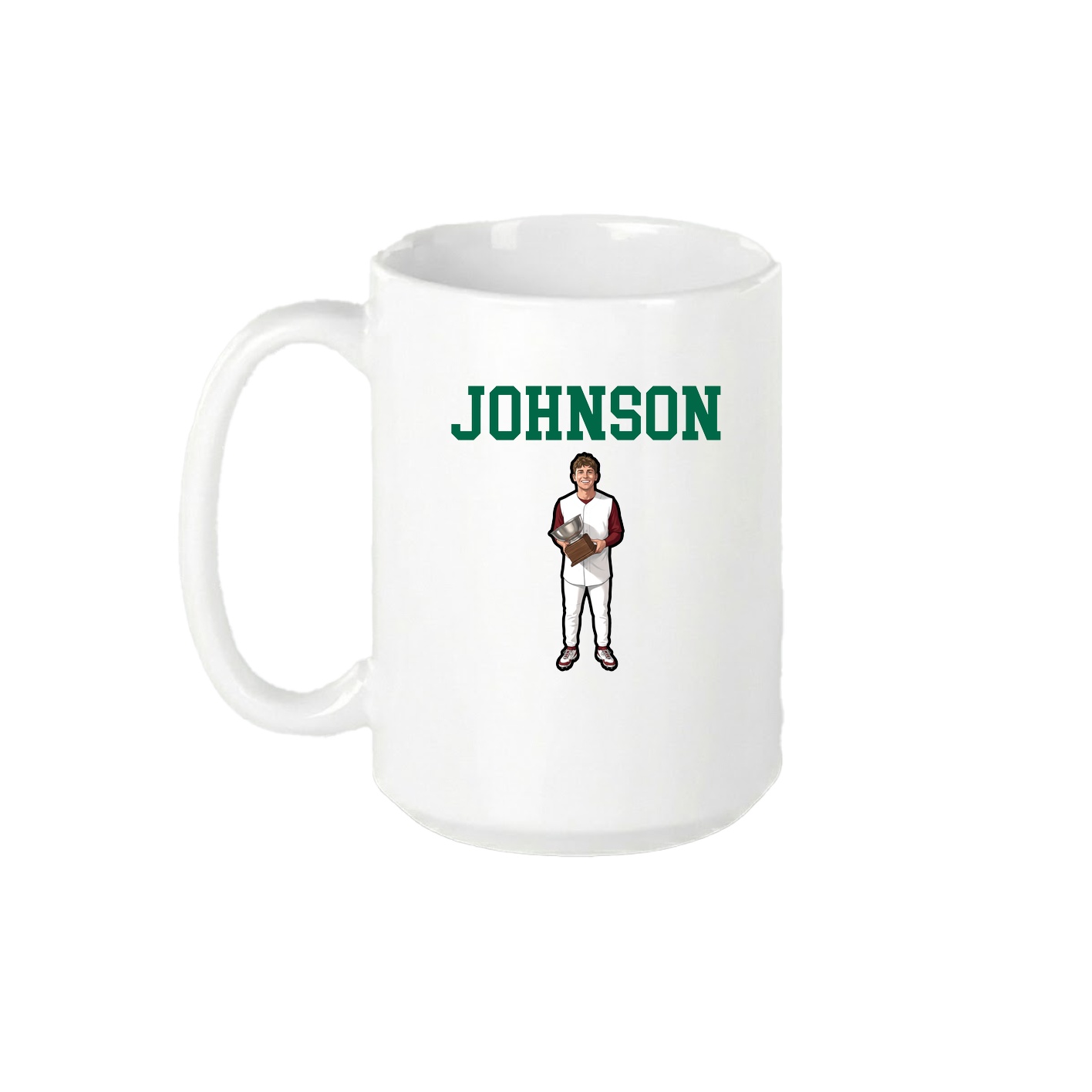 15oz Coffee Mug — Shirsey in White