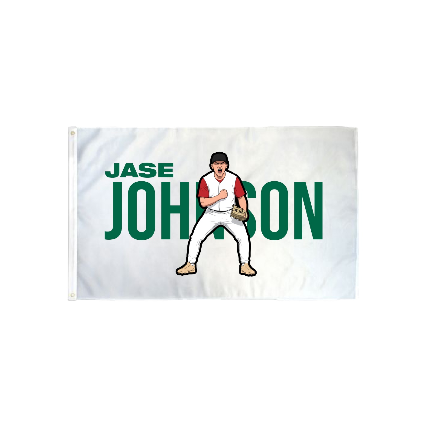 3x5 Flag — Player Name in Classic