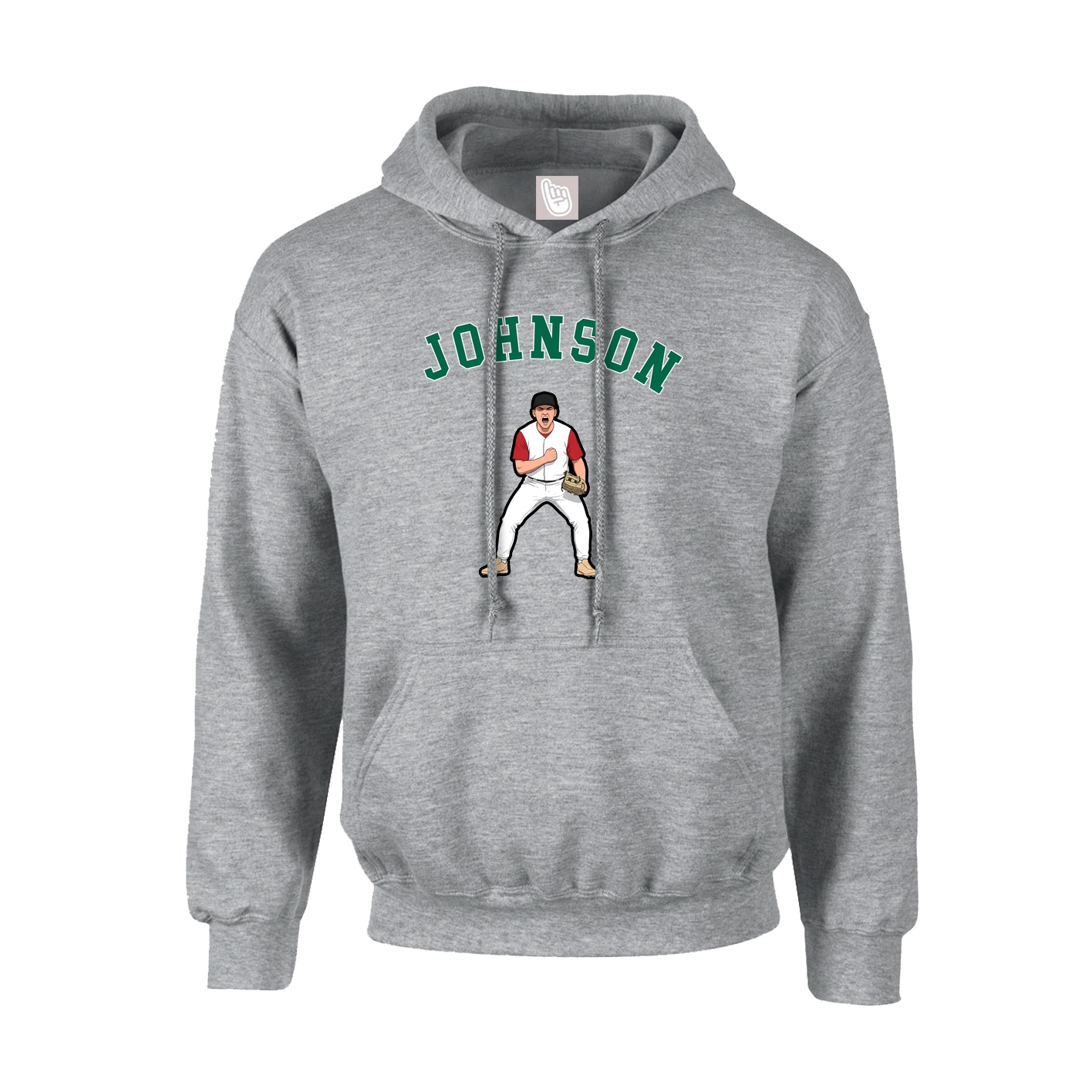 Hoodie — Shirsey Arch in Grey