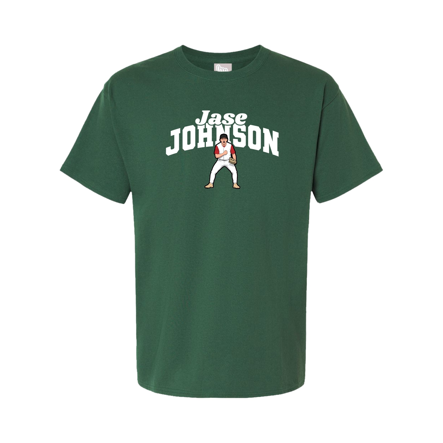 Tee — Signature Arch in Green