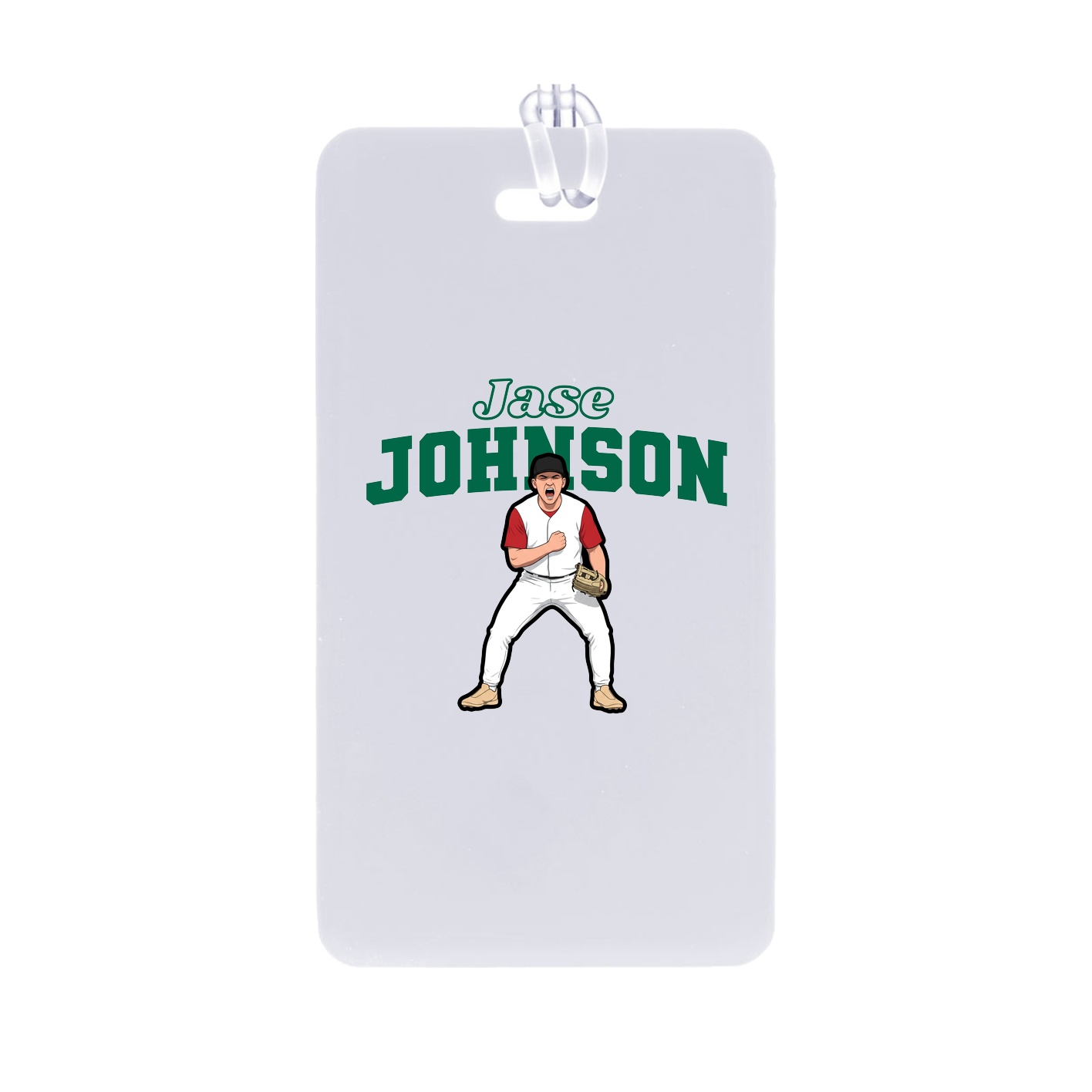 Bag Tag — Name Arch in Classic