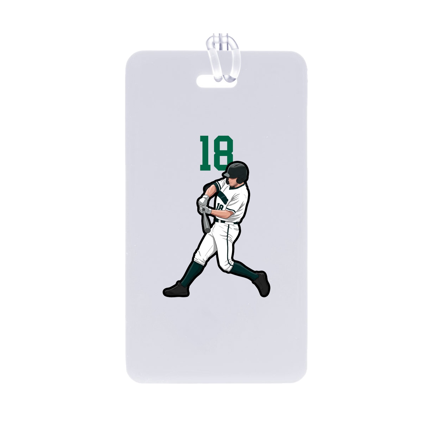Bag Tag — Number Top in Classic