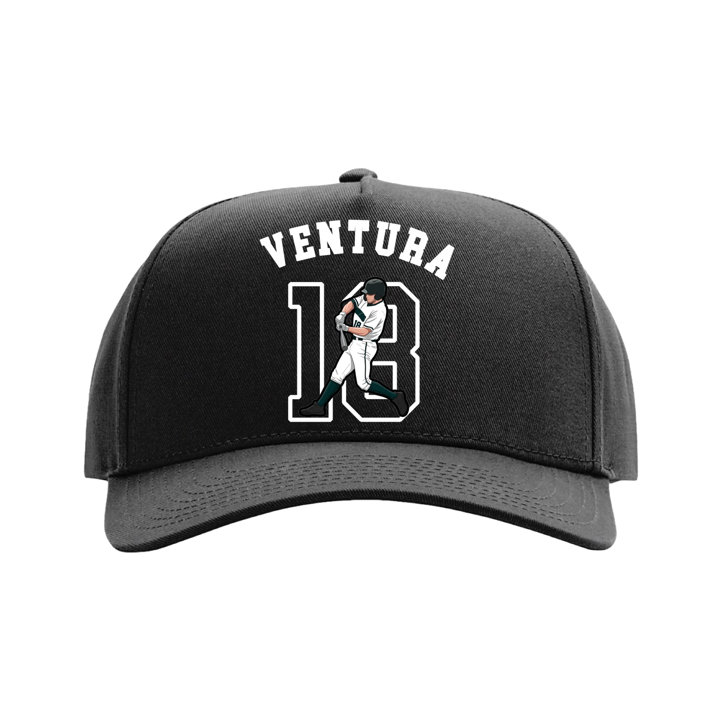 Full Fabric Five-Panel Champ Cap