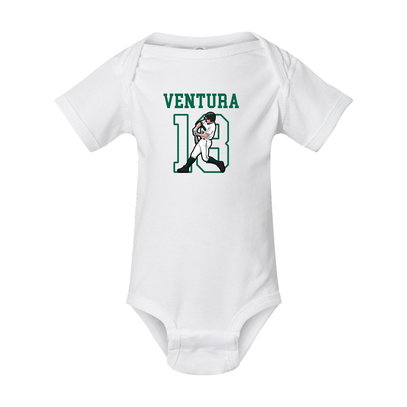 Baby Onesie — Shirsey in White