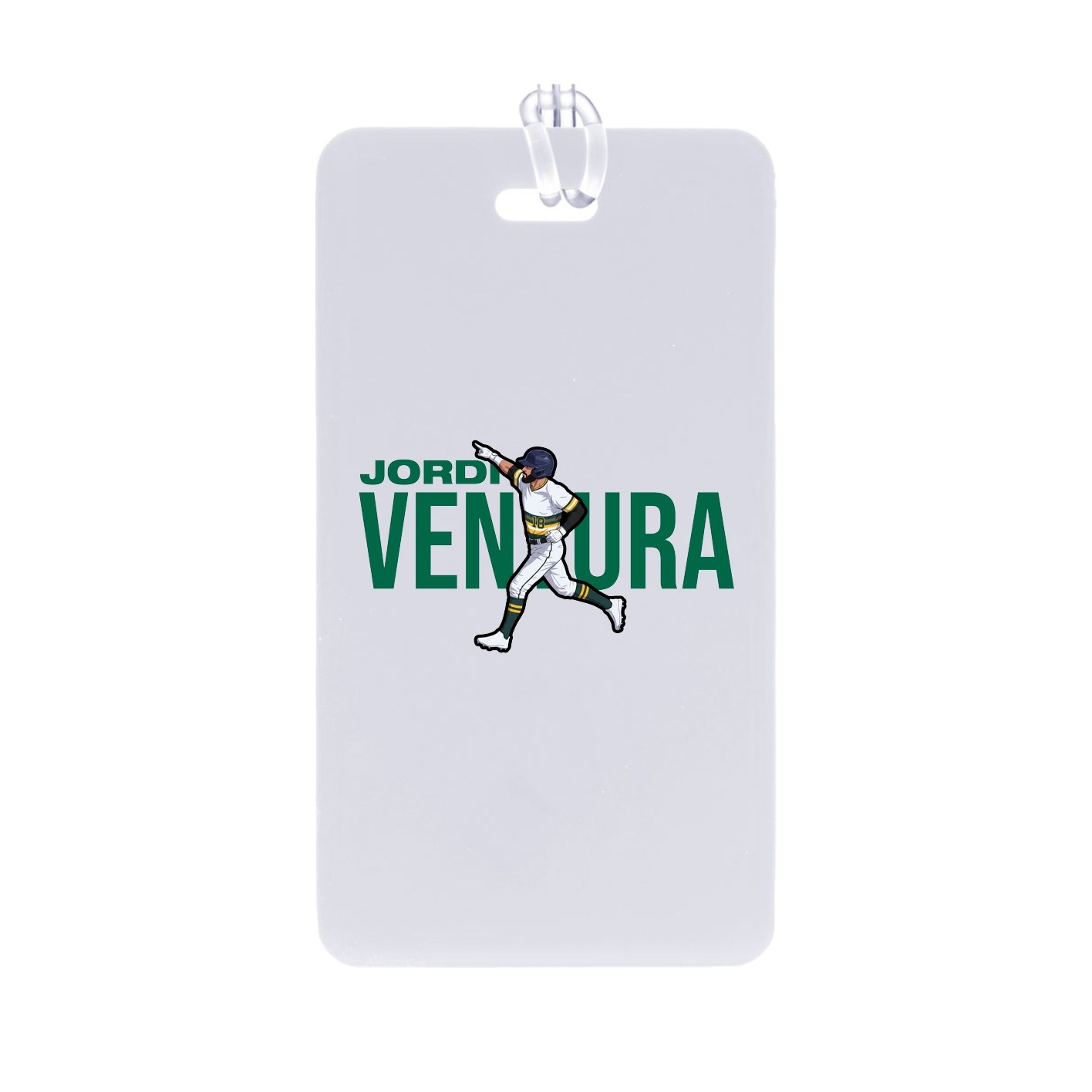 Bag Tag — Player Name in Classic