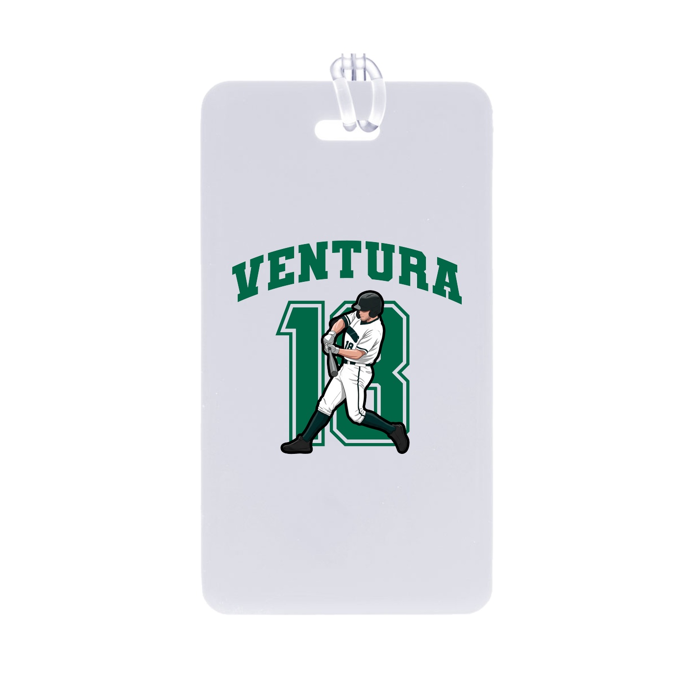 Bag Tag — Number in Classic