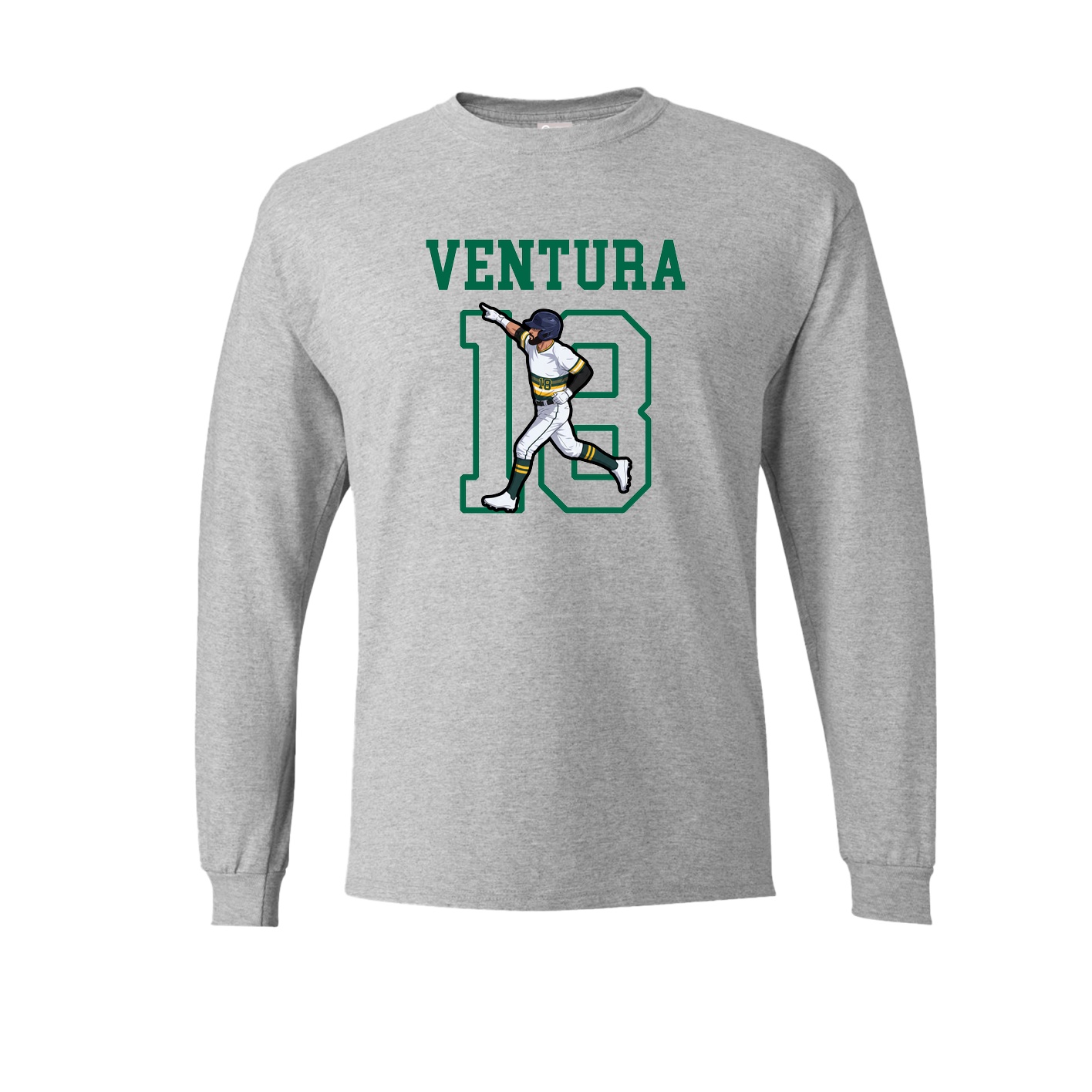 Long Sleeve Tee — Shirsey in Grey