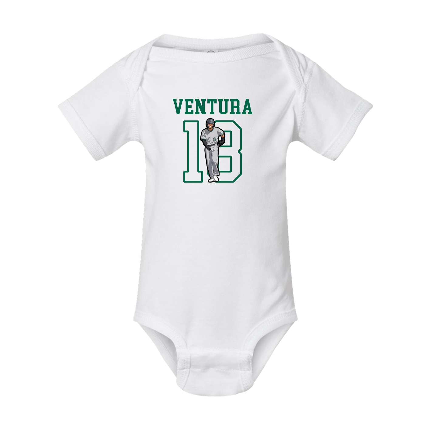 Baby Onesie — Shirsey in White
