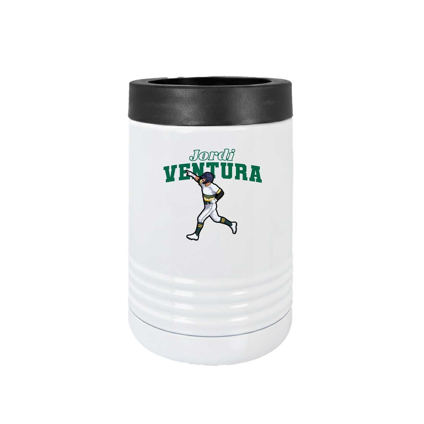 Beverage Holder — Name Arch in White