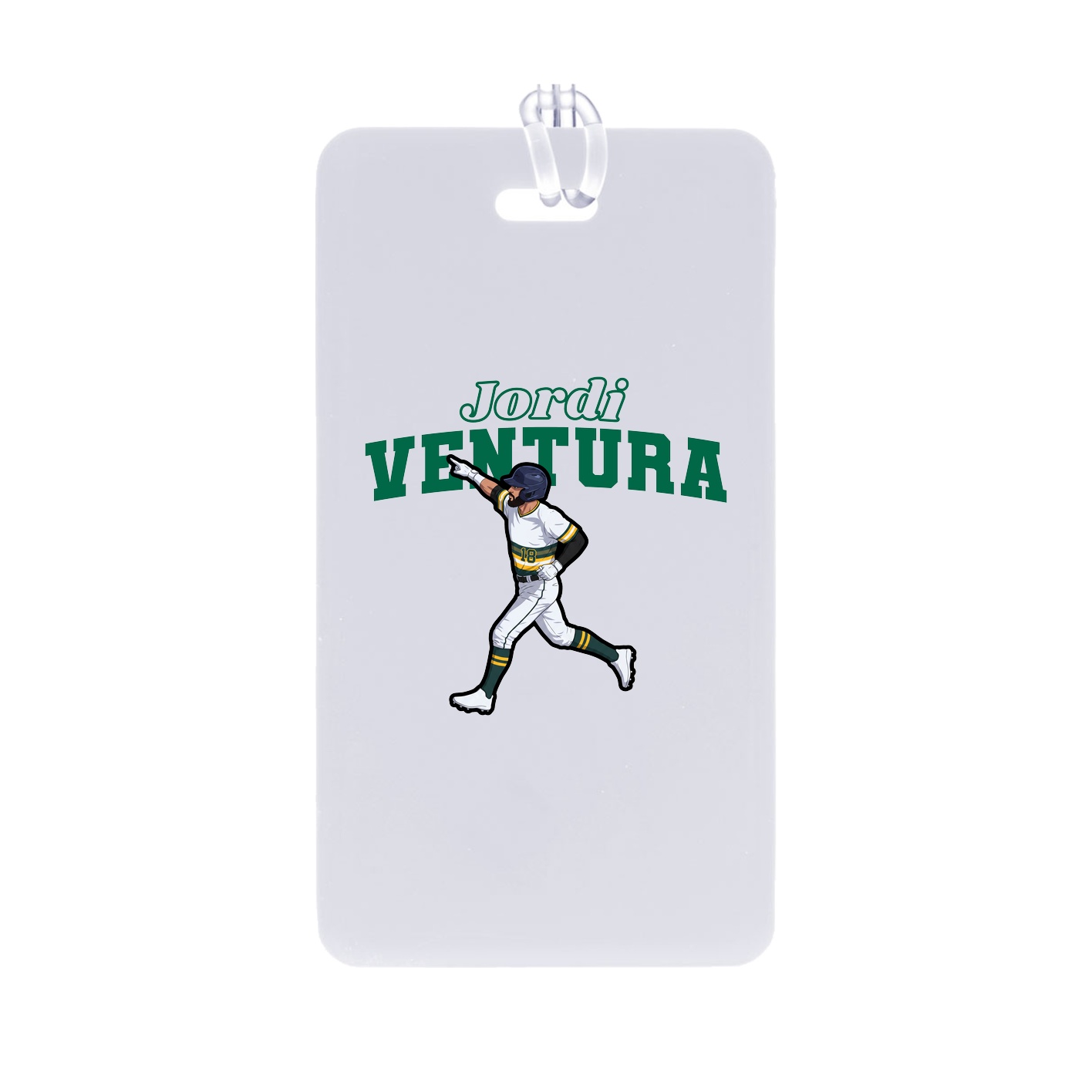 Bag Tag — Name Arch in Classic