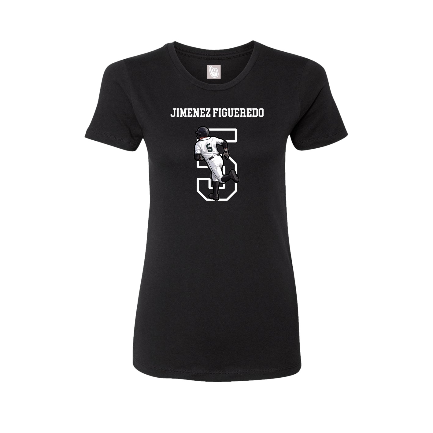 Fitted Women's Tee — Shirsey in Black
