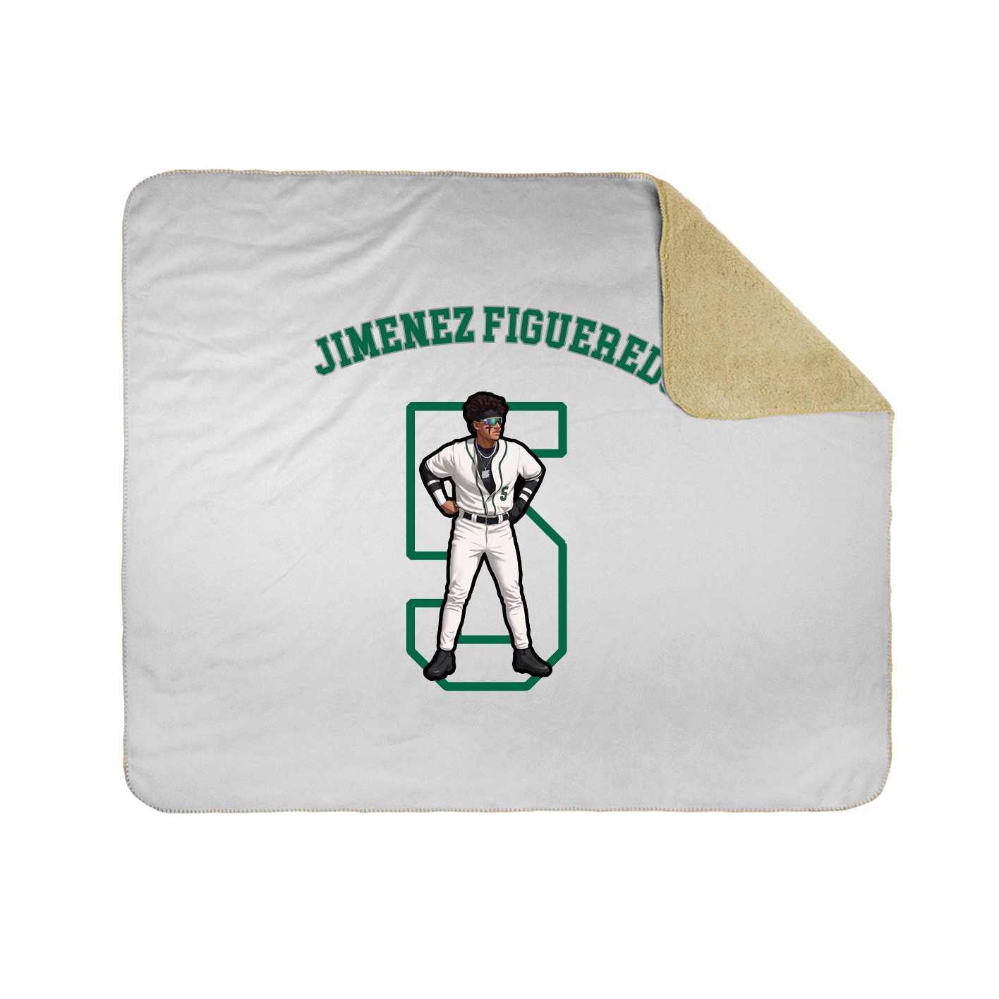 Throw Blanket — Shirsey Arch in White