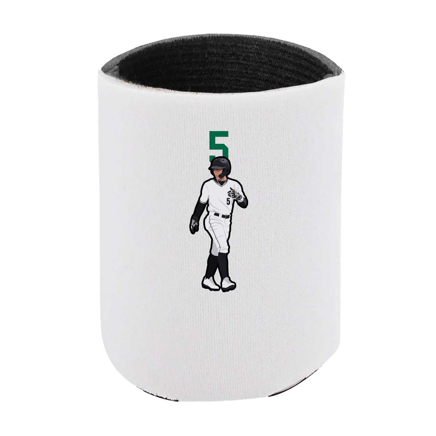 Can Holder — Number Top in White