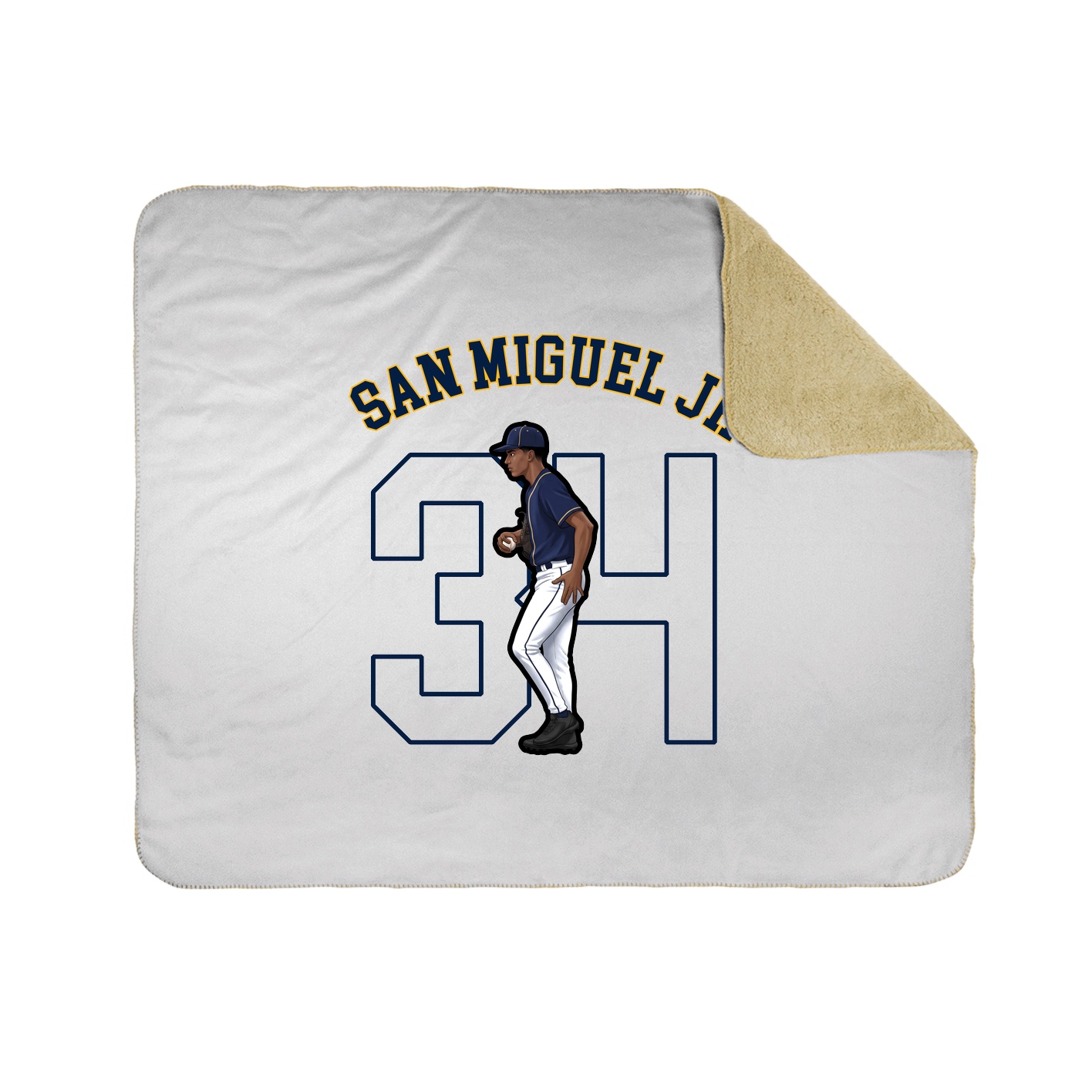 Throw Blanket — Shirsey Arch in White