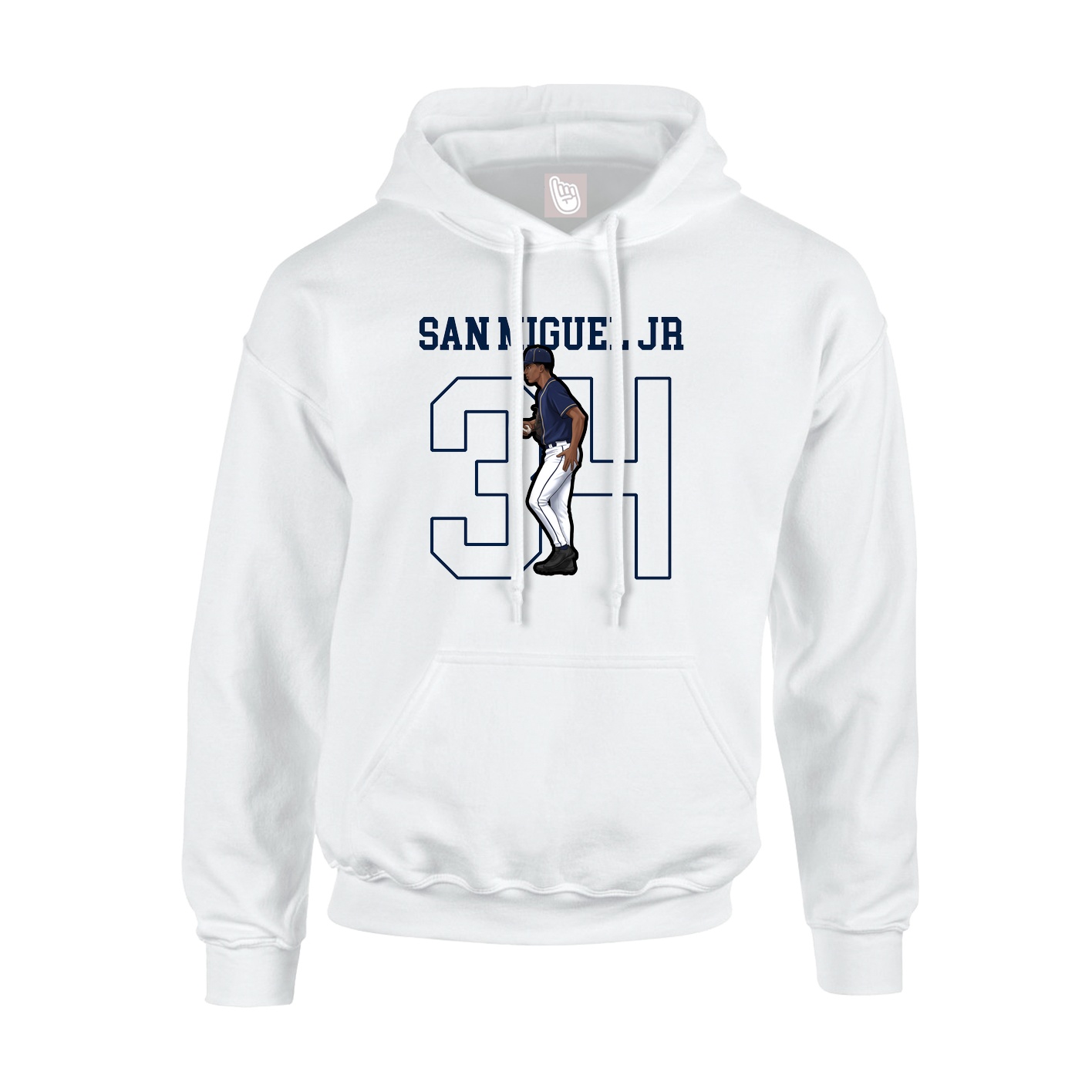 Youth Hoodie — Shirsey in White