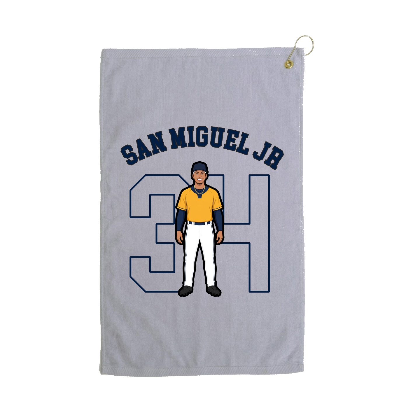 Golf Towel — Shirsey Arch in Grey
