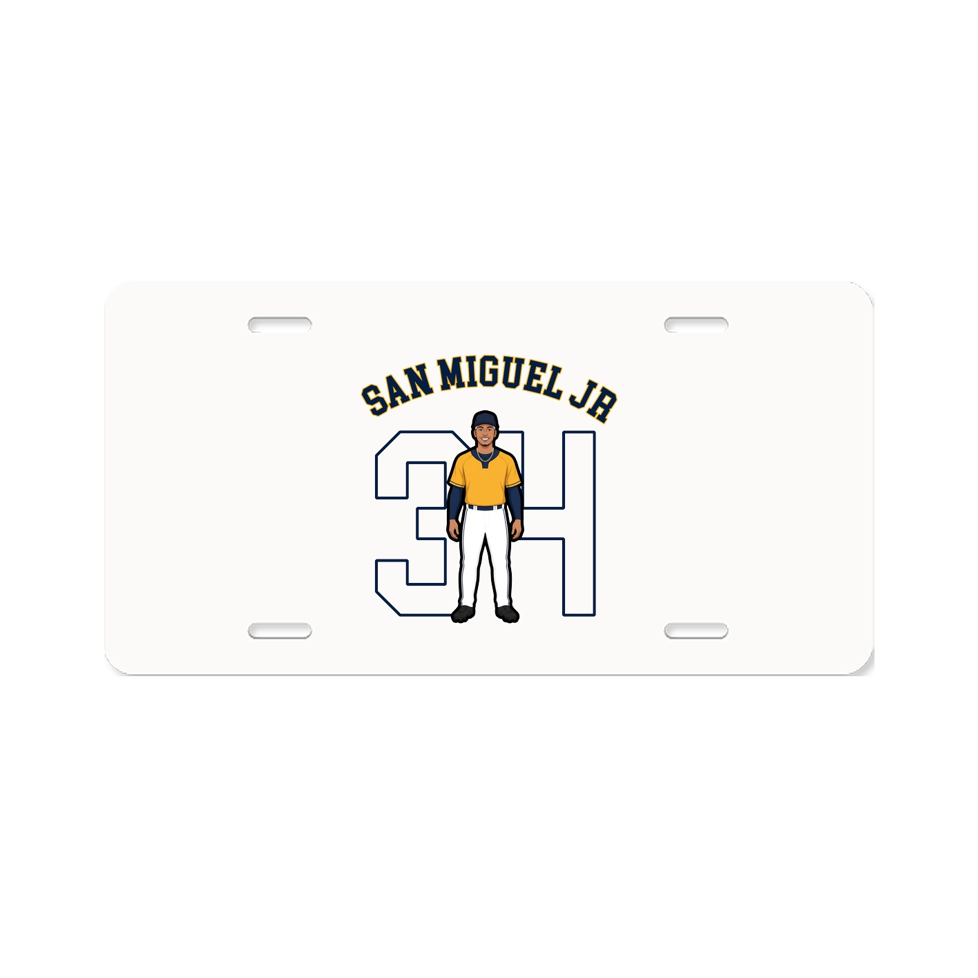 License Plate — Shirsey Arch in Classic