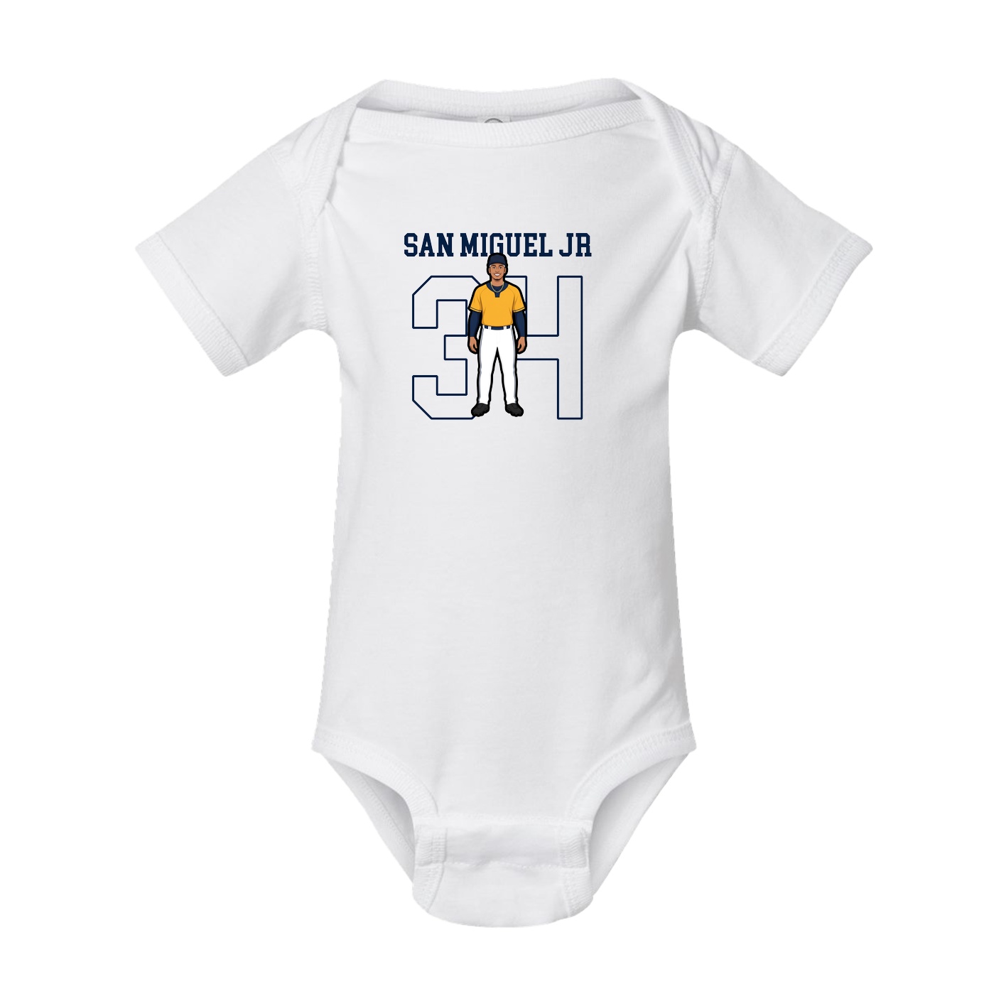 Baby Onesie — Shirsey in White