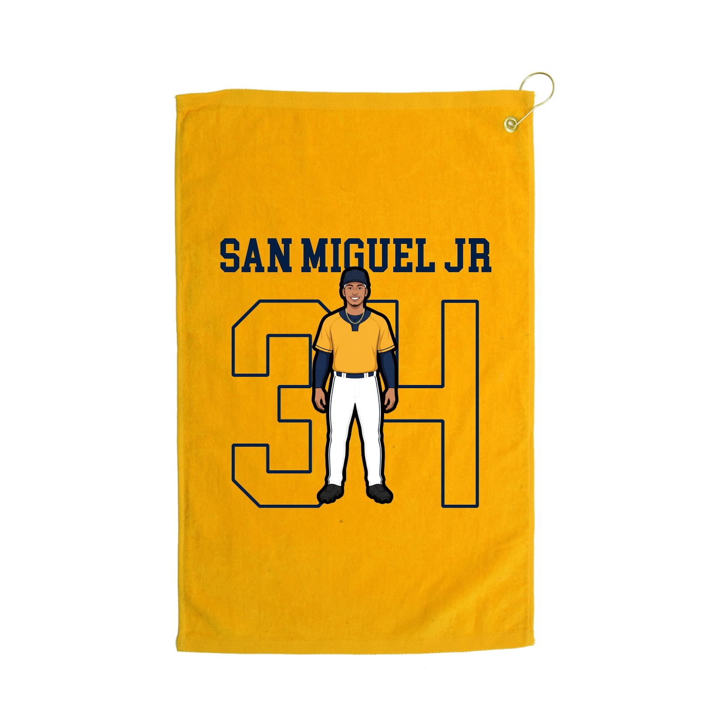 Golf Towel — Shirsey in Gold