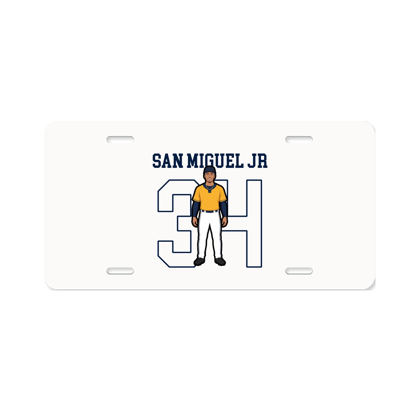License Plate — Shirsey in Classic