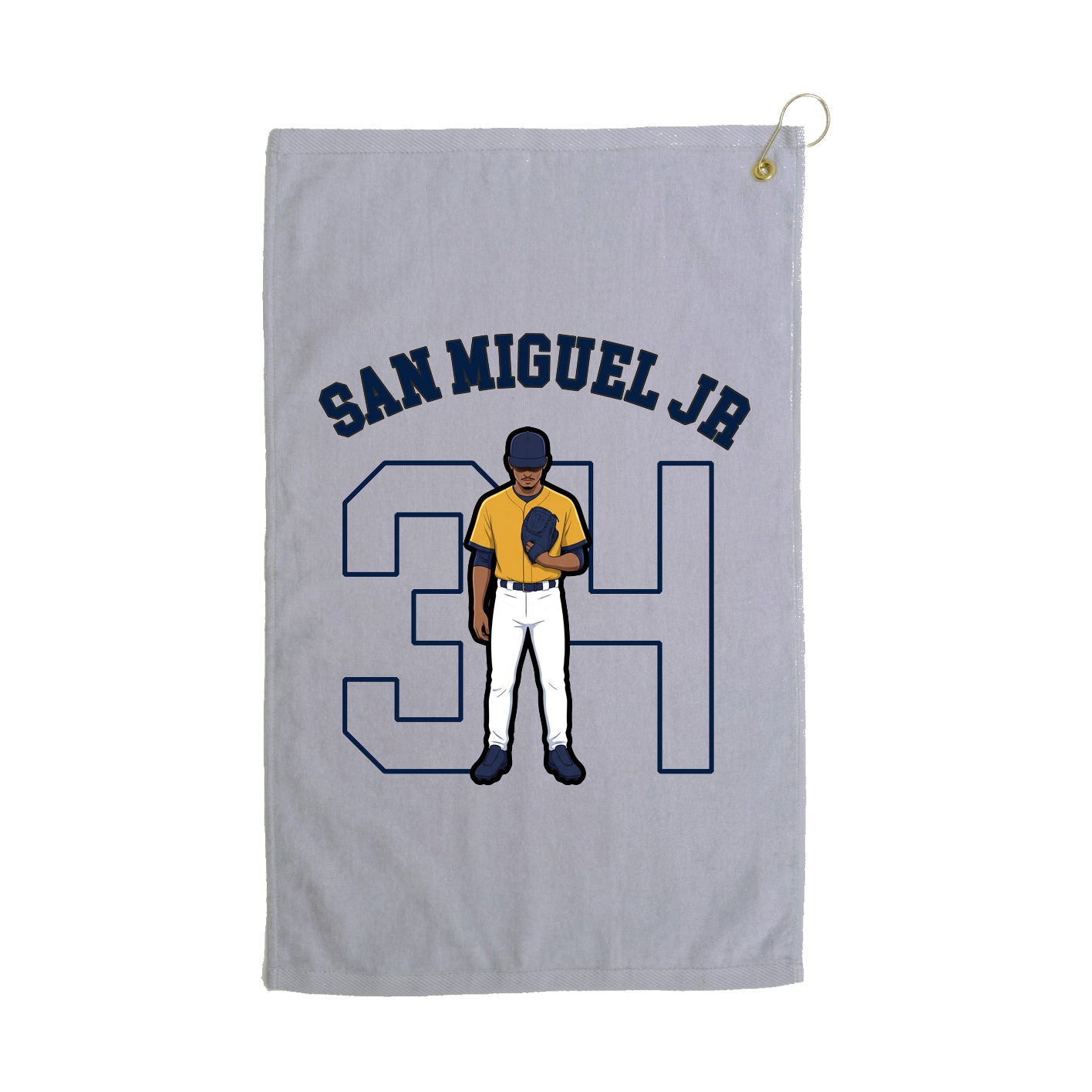 Golf Towel — Shirsey Arch in Grey