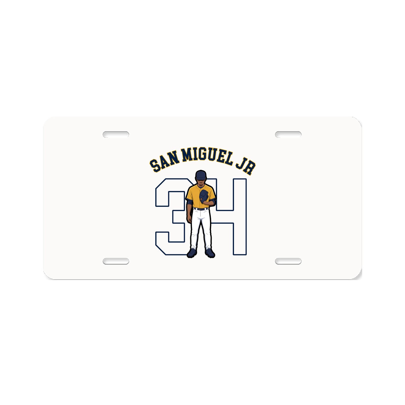 License Plate — Shirsey Arch in Classic