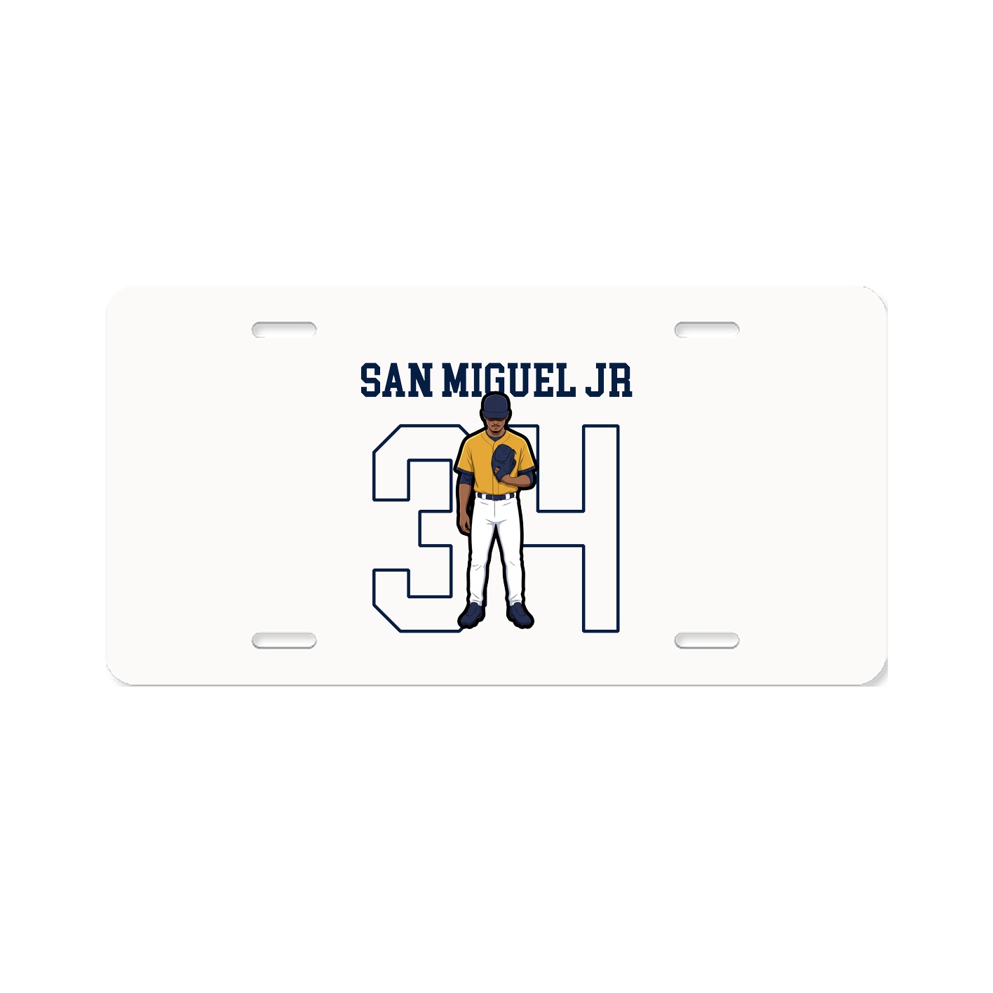 License Plate — Shirsey in Classic