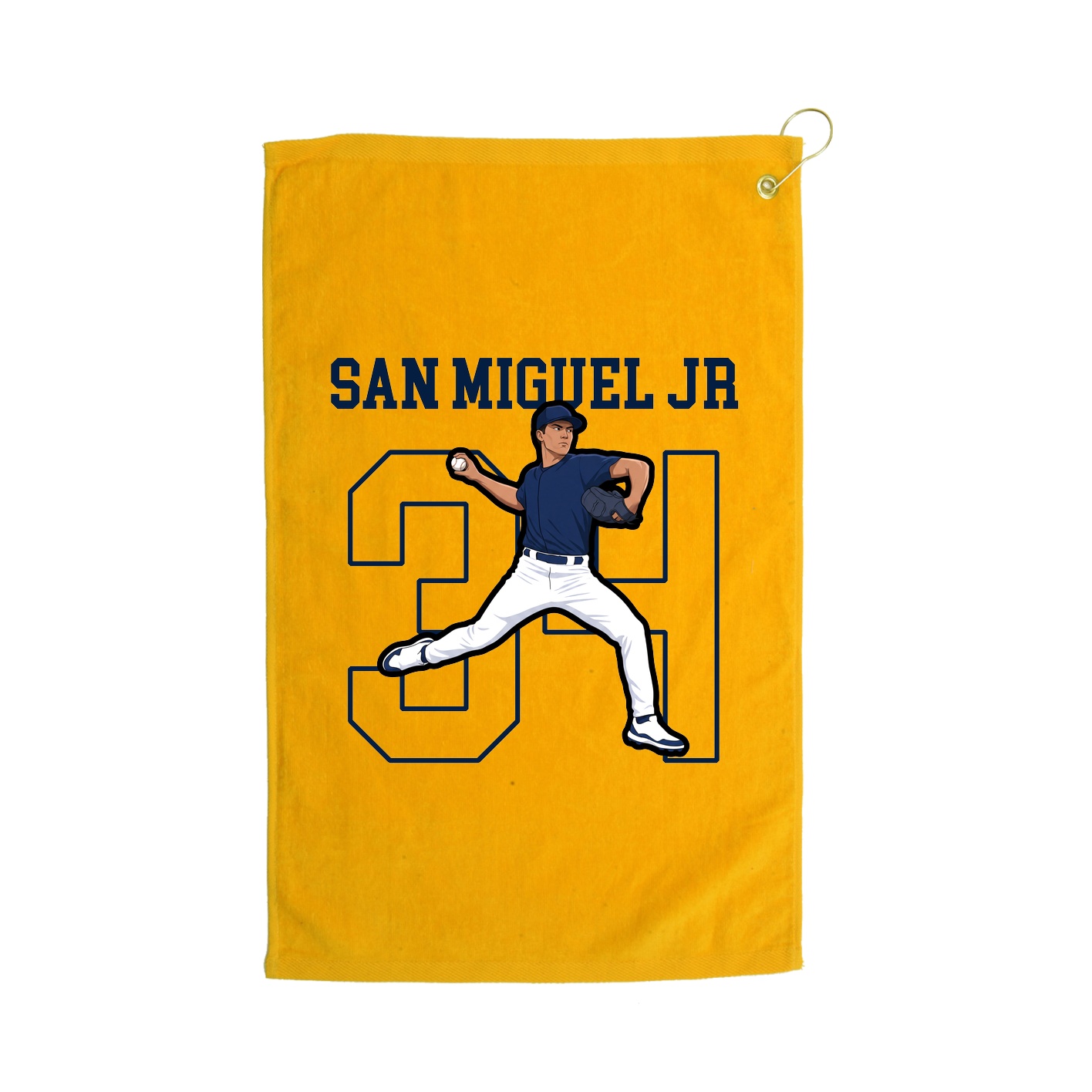 Golf Towel — Shirsey in Gold