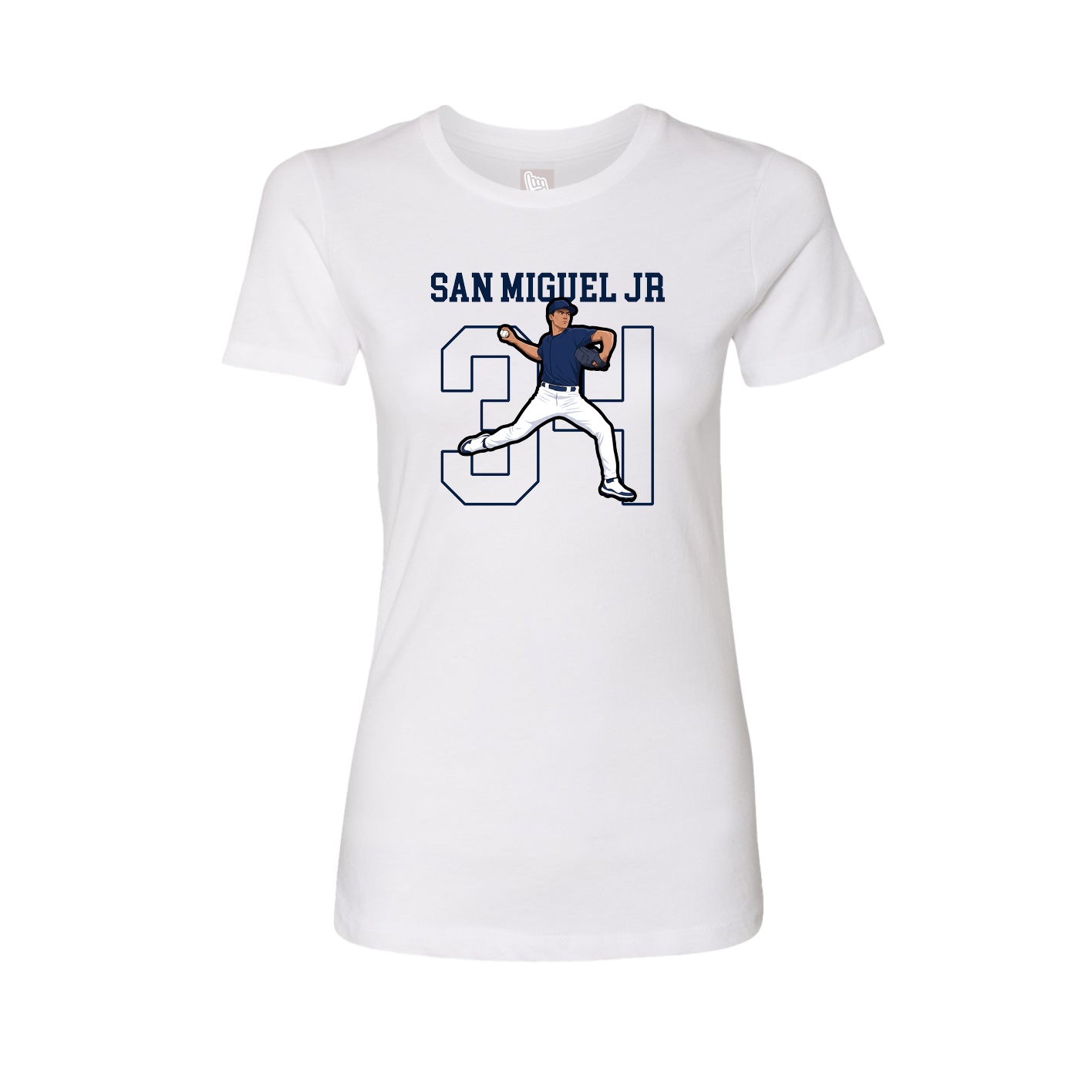 Fitted Women's Tee — Shirsey in White