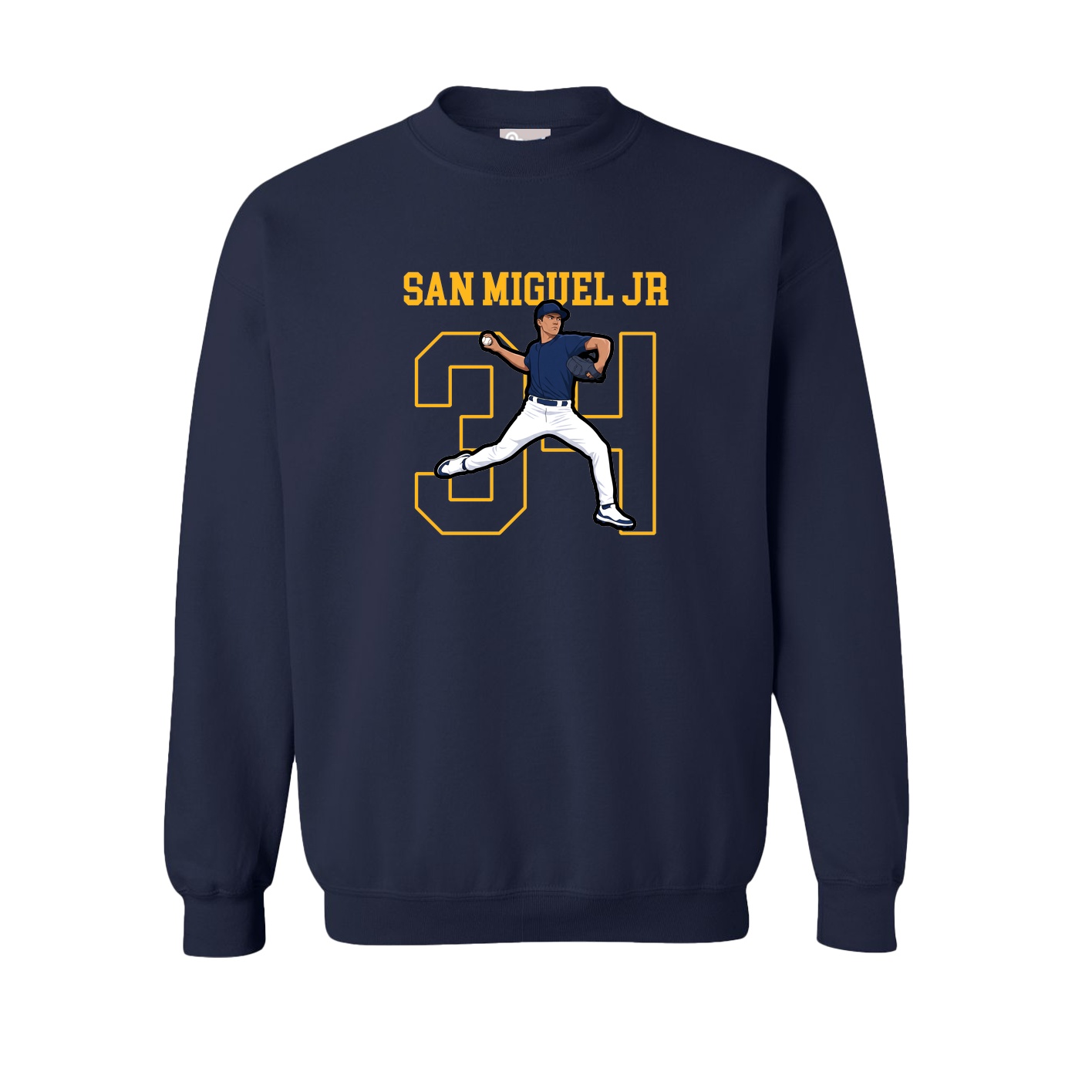 Fleece Crew — Shirsey in Navy