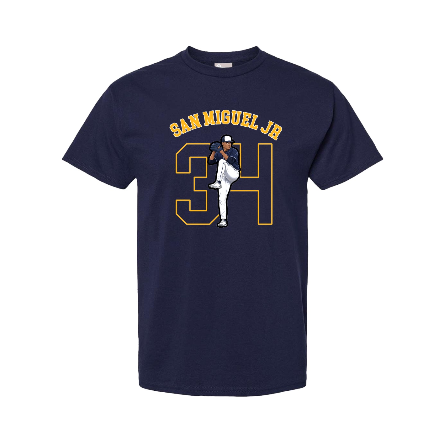 Youth Tee — Shirsey Arch in Navy