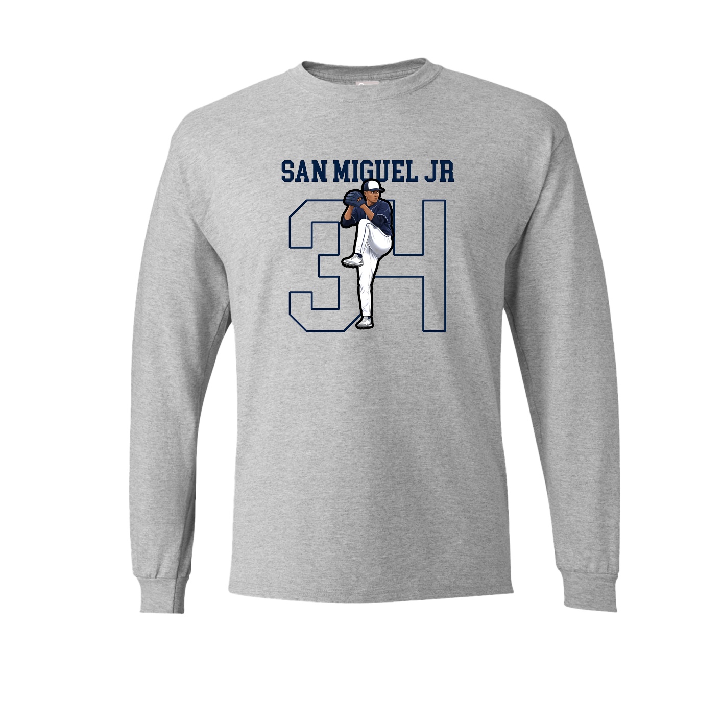 Long Sleeve Tee — Shirsey in Grey