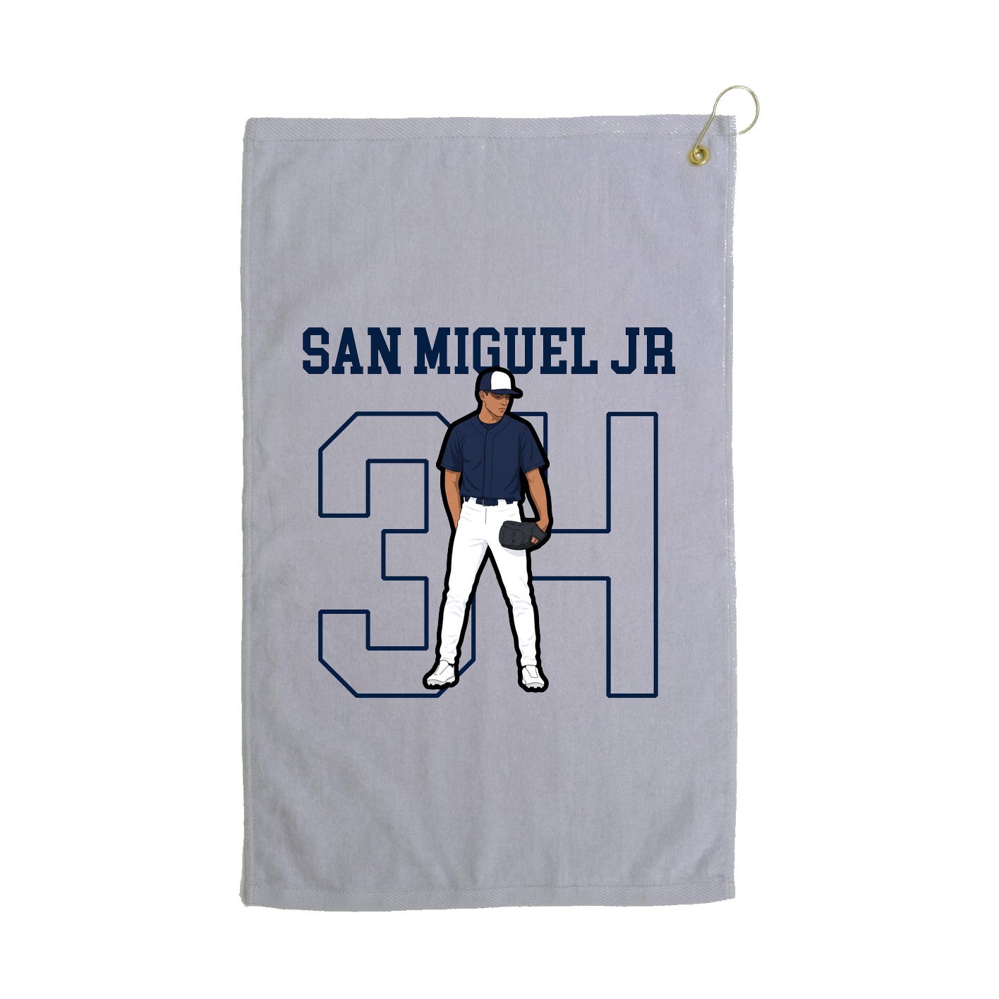 Terry Velour Golf Towel