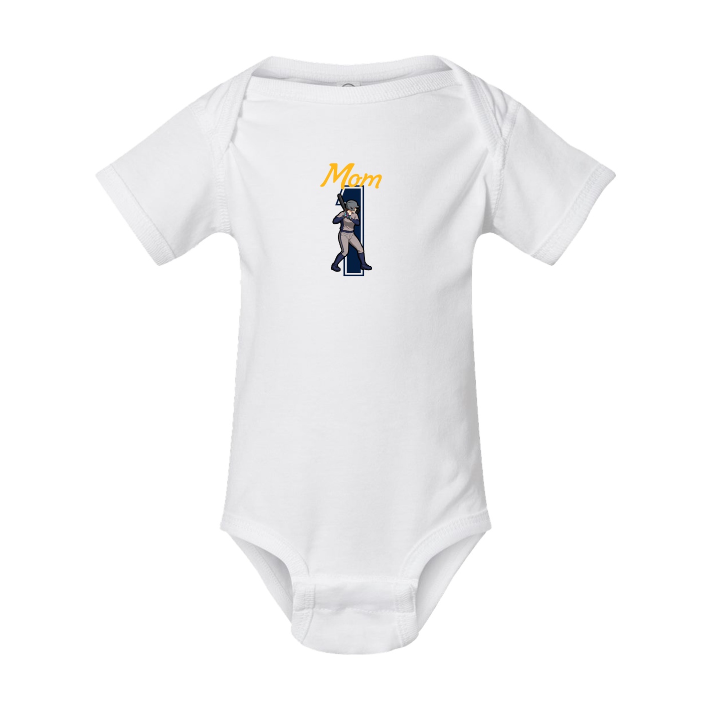 Baby Onesie — Mothers Day Shirsey in White