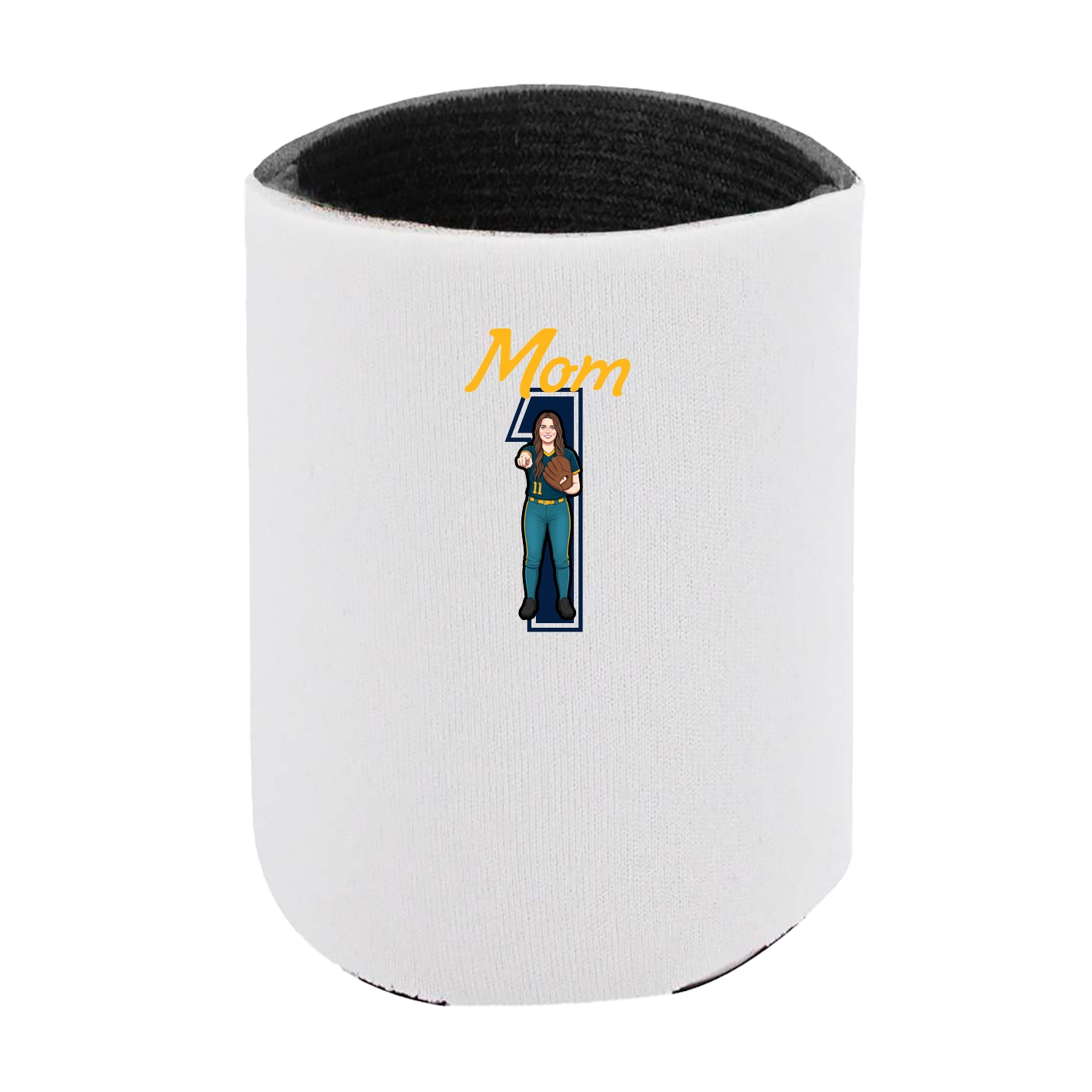 Can Holder — Mothers Day Shirsey in White