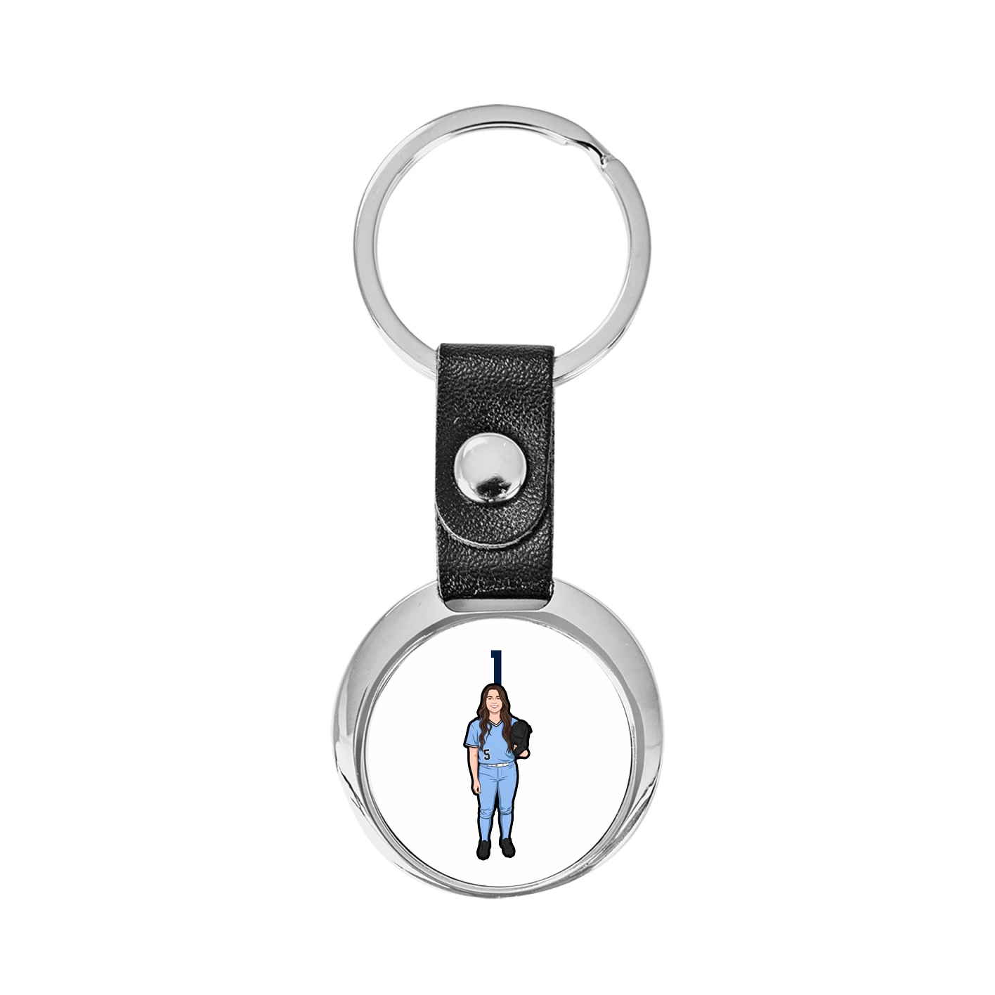 Key Chain — Number Top in Classic